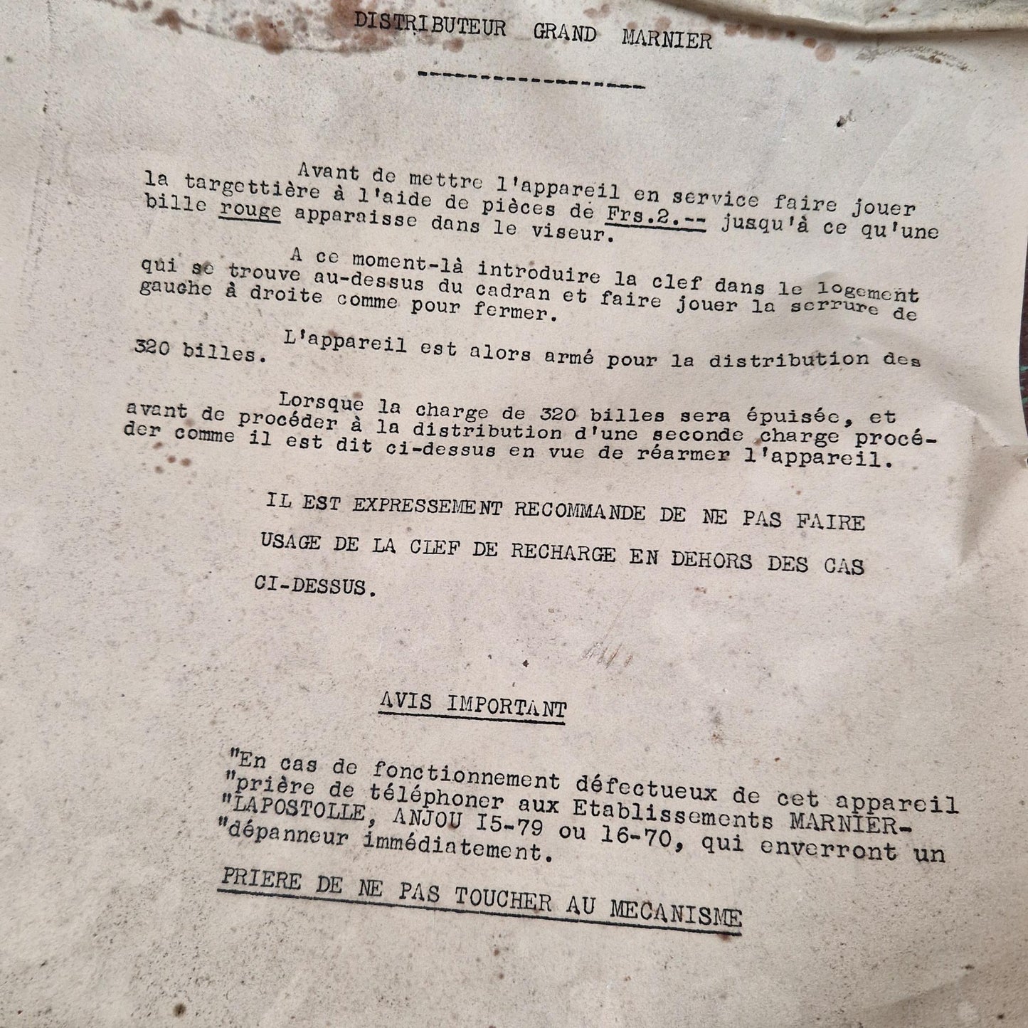 1950s french advertising game