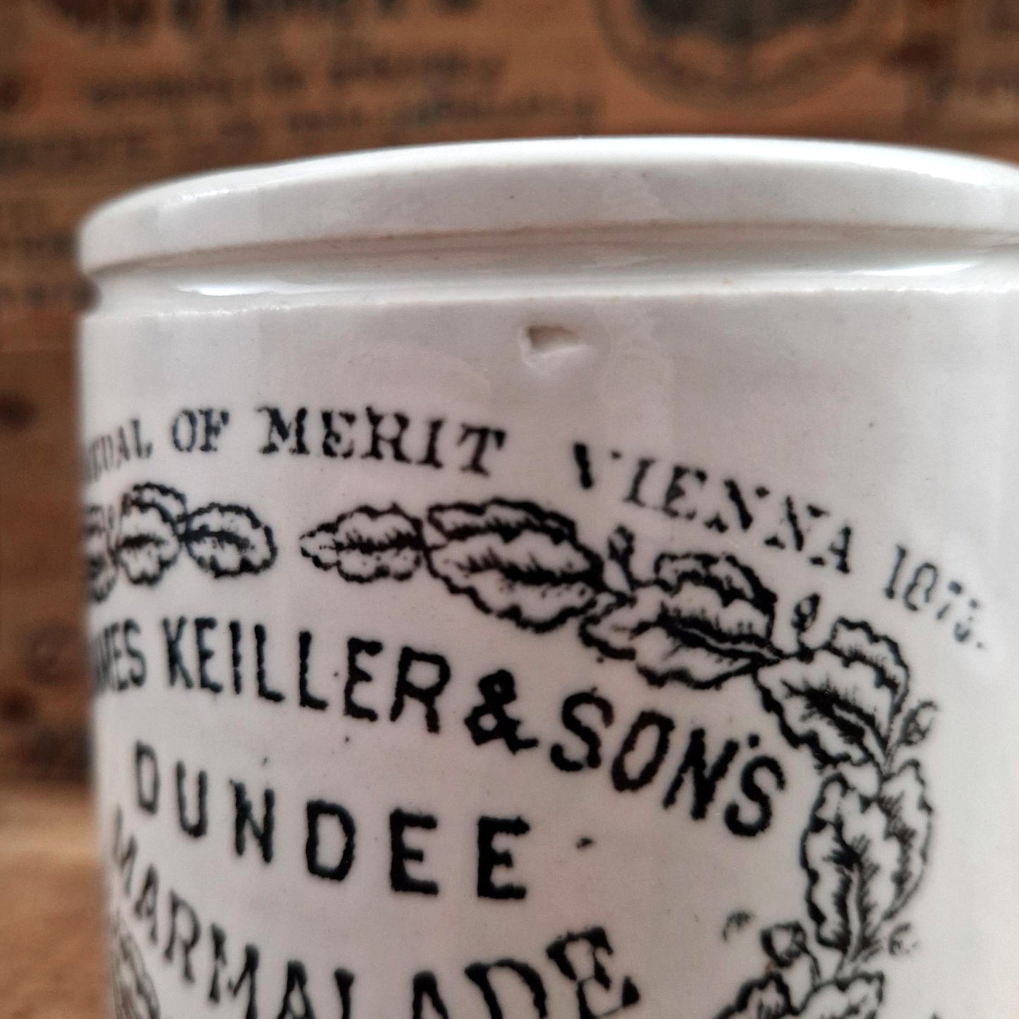 James Keiller & Sons 1 lb Jam Jar – Circa 1900
