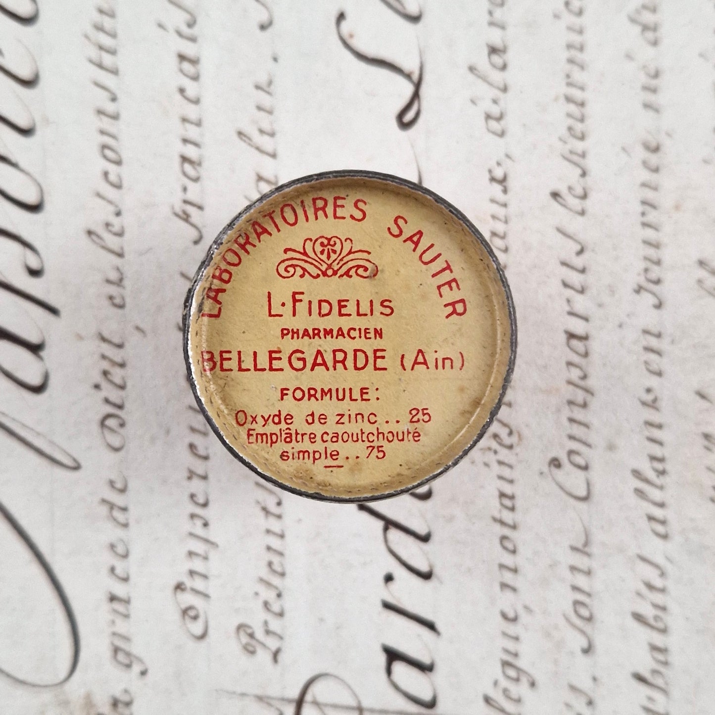 "Sparablanc Sauter" box, circa 1920