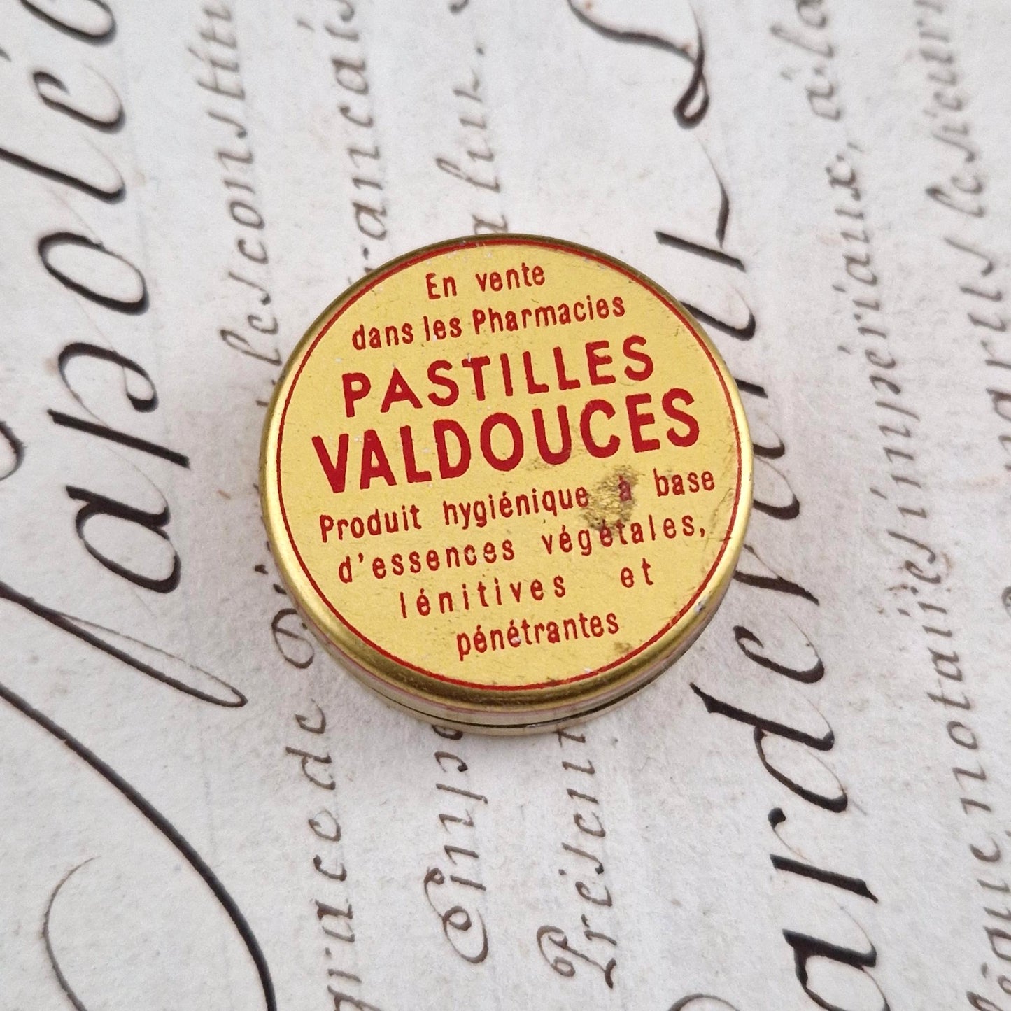 Mini pharmaceutical box "Valdouces Pastilles"