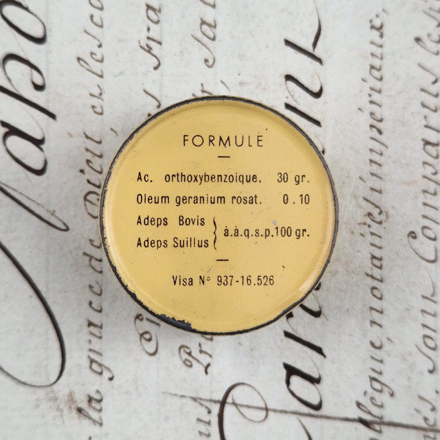 Petite boîte « Pommade Julot - Lille », Vers 1930
