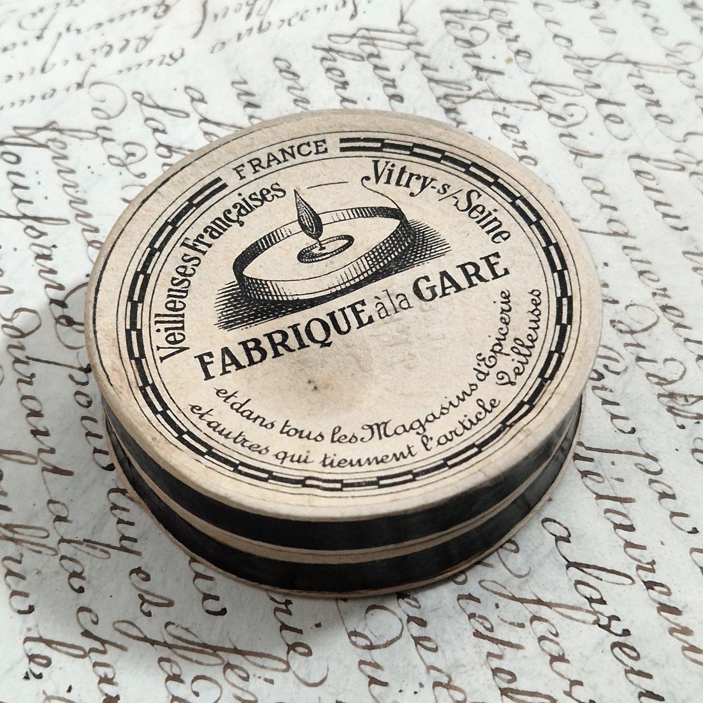 Nightlight box "Factory at the Station", Circa 1900