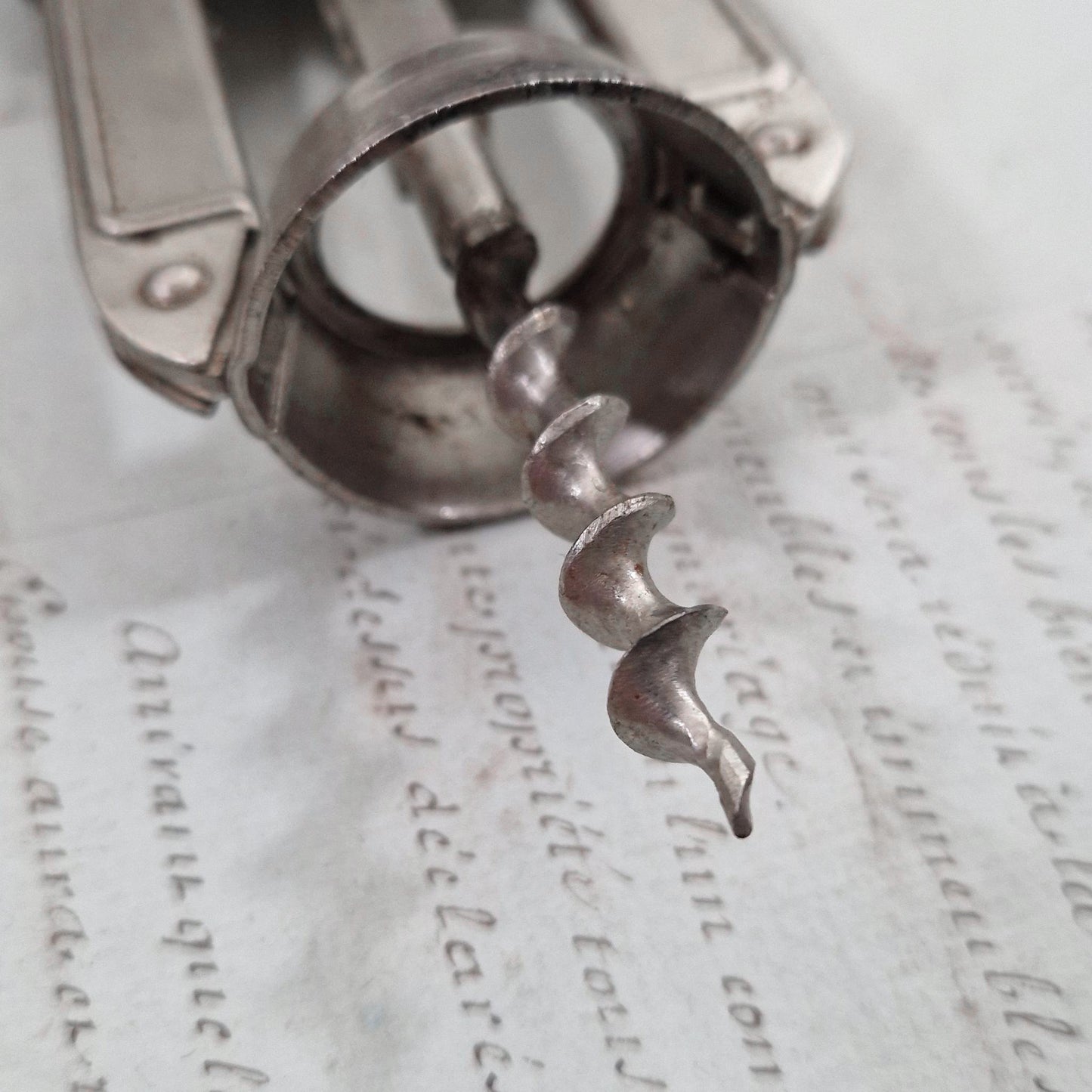 Antique lever corkscrew "AL"