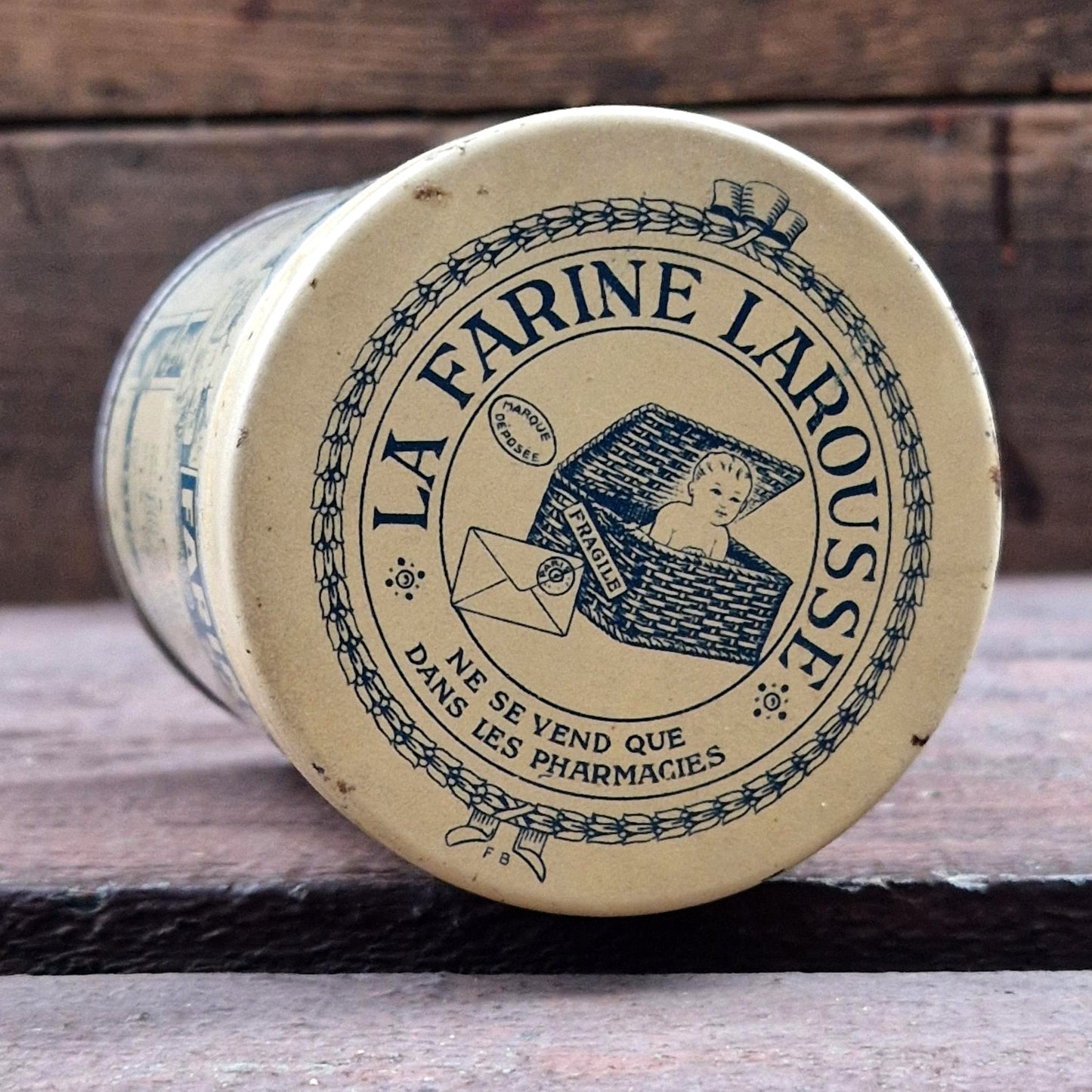 Advertising box for "Larousse Flour", Circa 1920