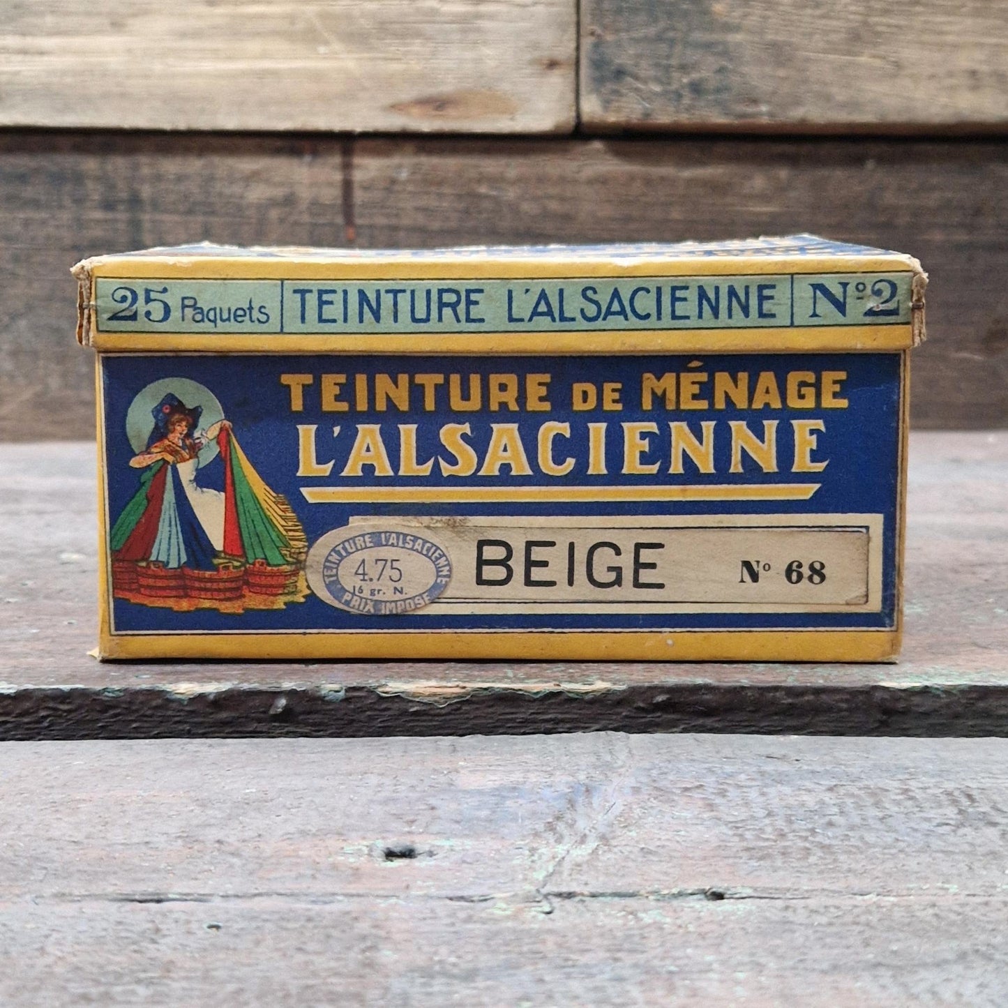 Box of "L'Alsacienne - Geranium" dye (10 sachets)