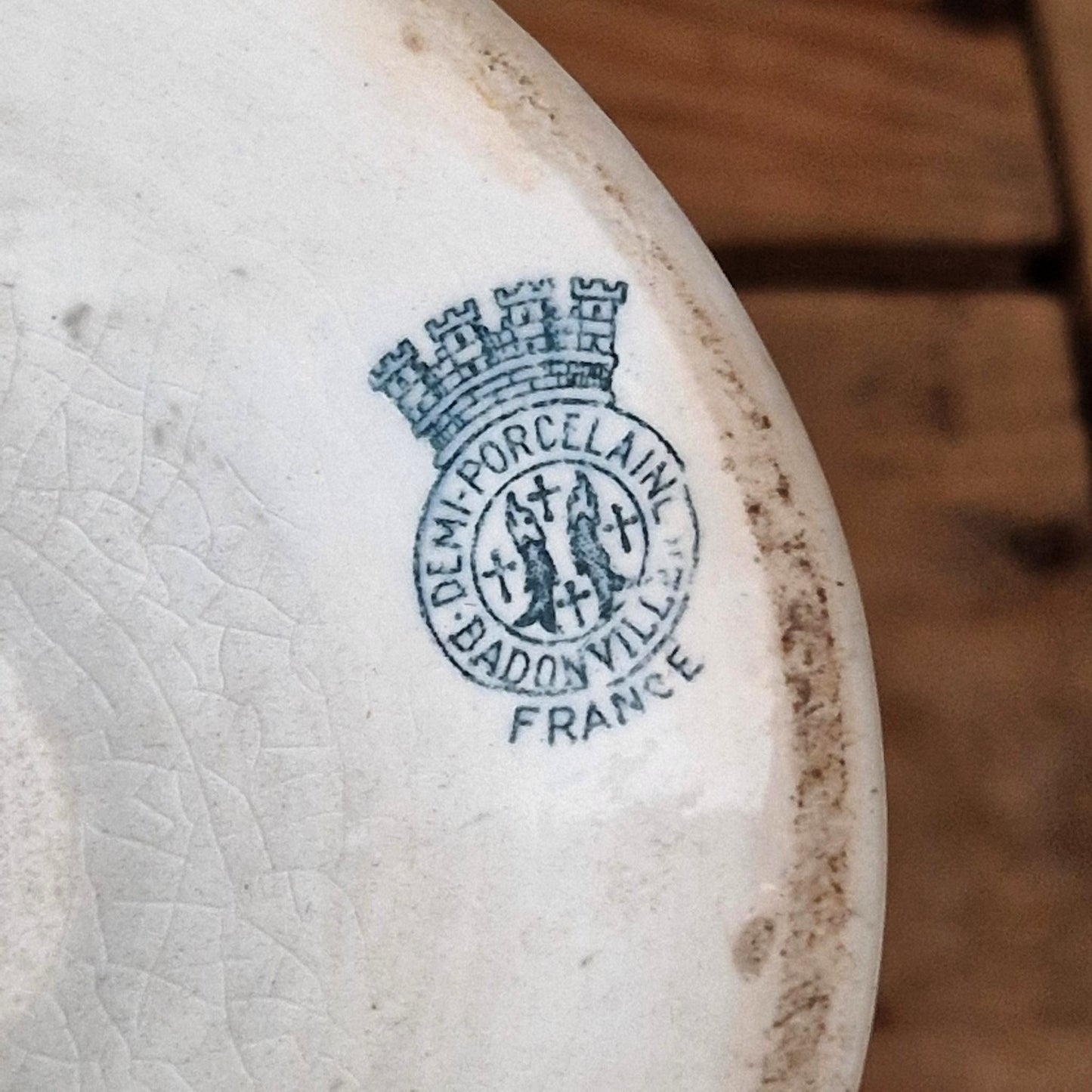 "Félix Potin" Jam Jar - Badonviller, Blue Tint