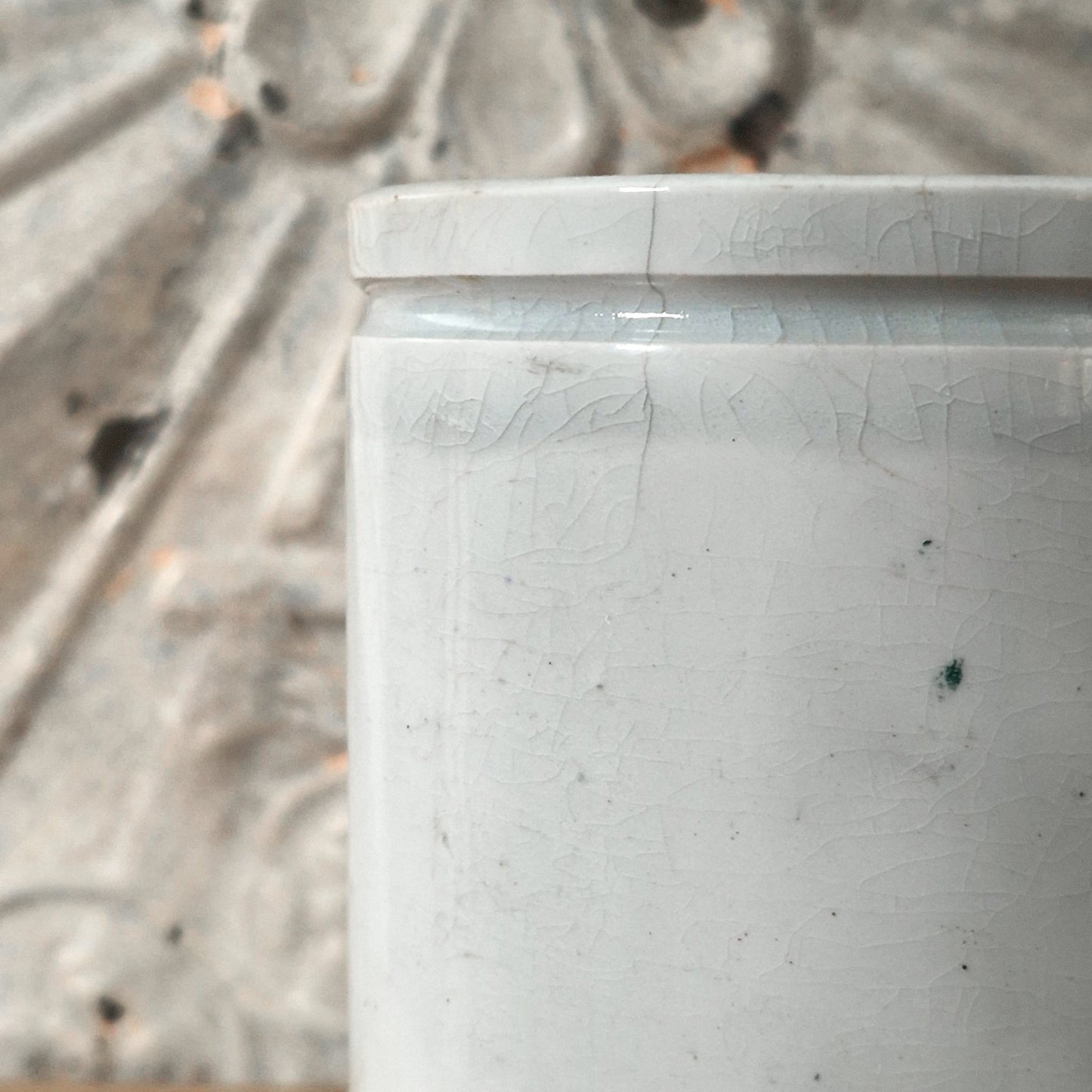 Rare pot à confitures « F. LUCE » - K&G , format XL