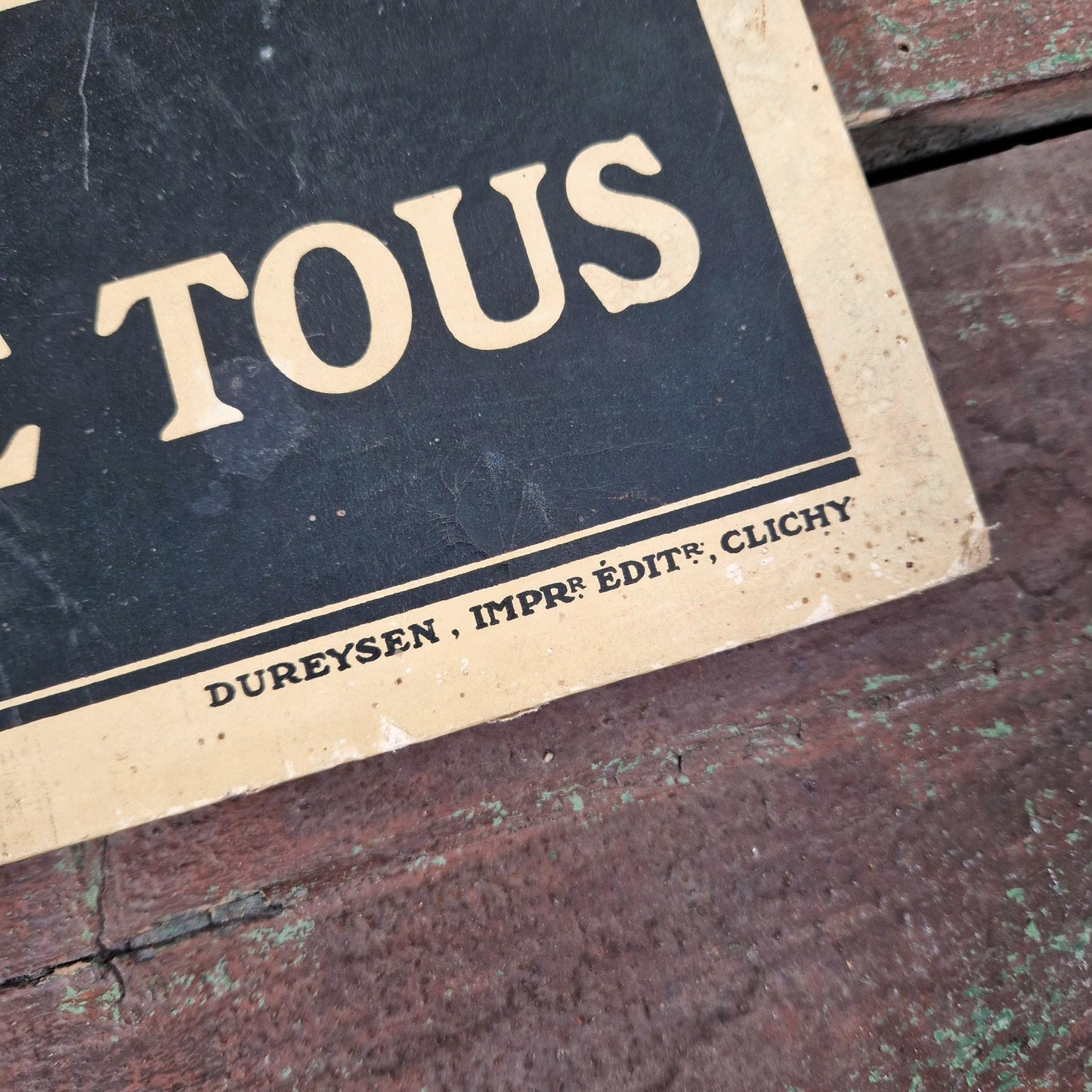 Table-Maxime: "The abuses of a few compromise..."