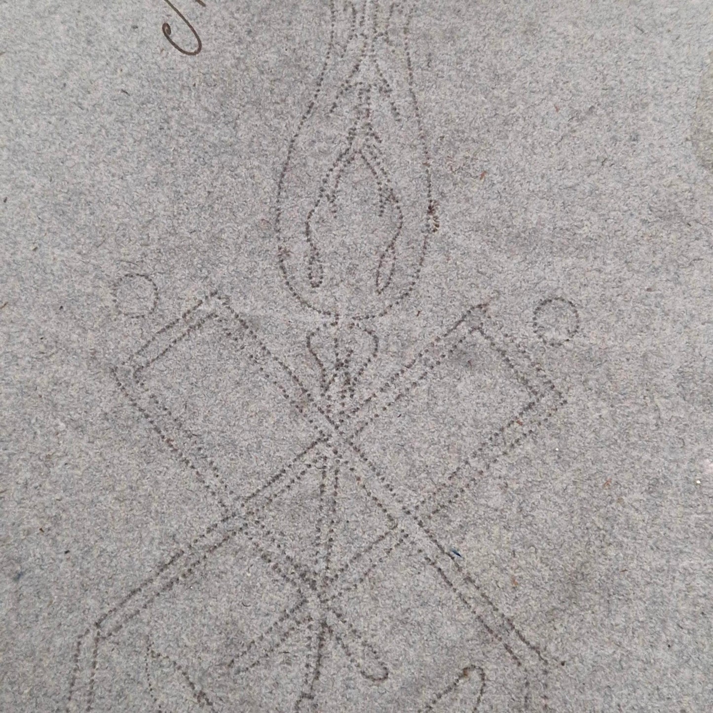 4 decorative workshop clichés "ornamental" - 19th century