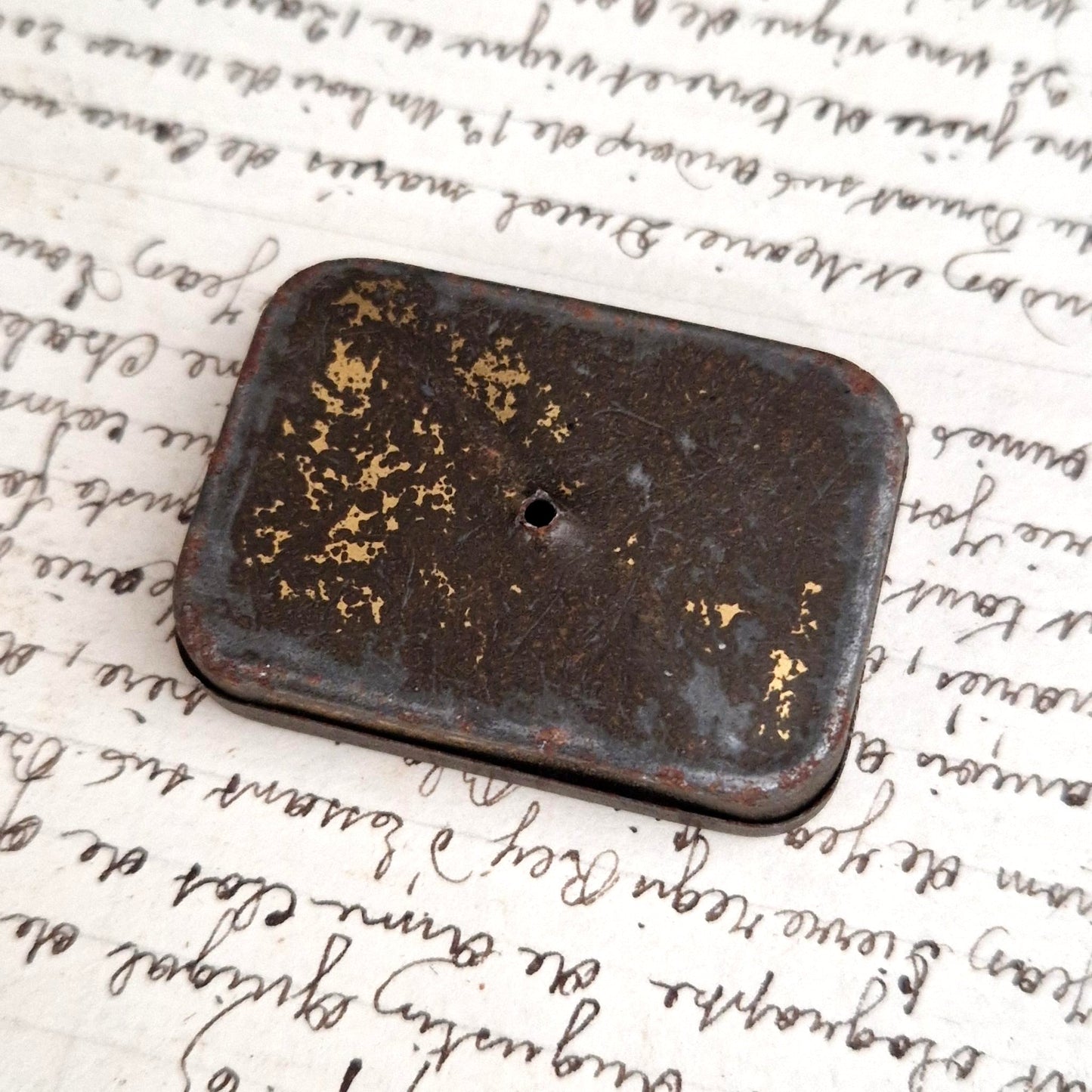 "Cachou Parisien with mint" tin box