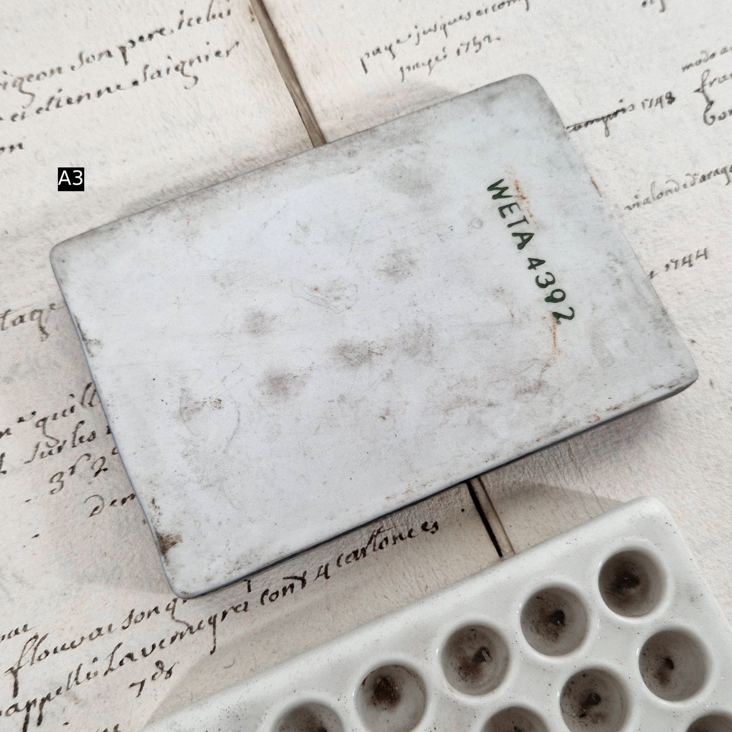 Plaque multipuits de laboratoire en céramique