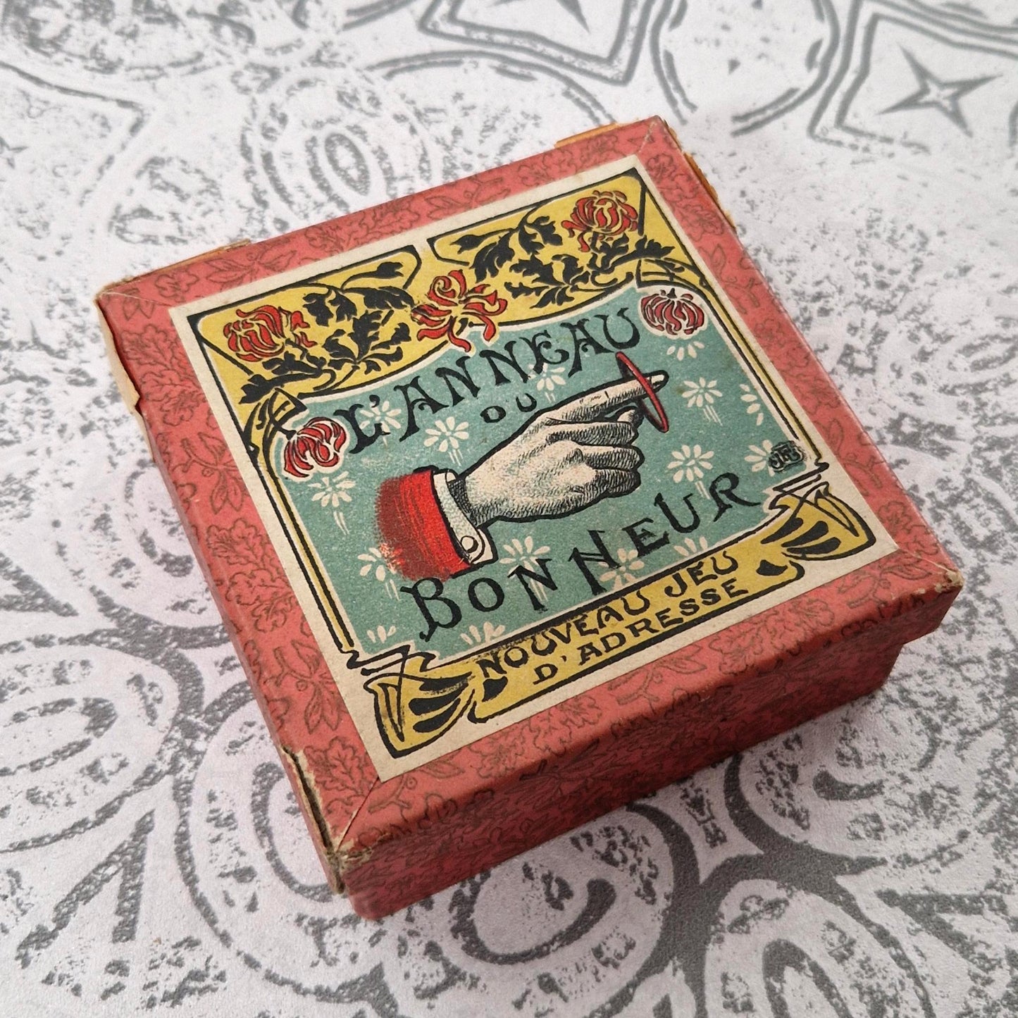 Jeu ancien « L’Anneau du Bonheur » - JFJ, Vers 1900