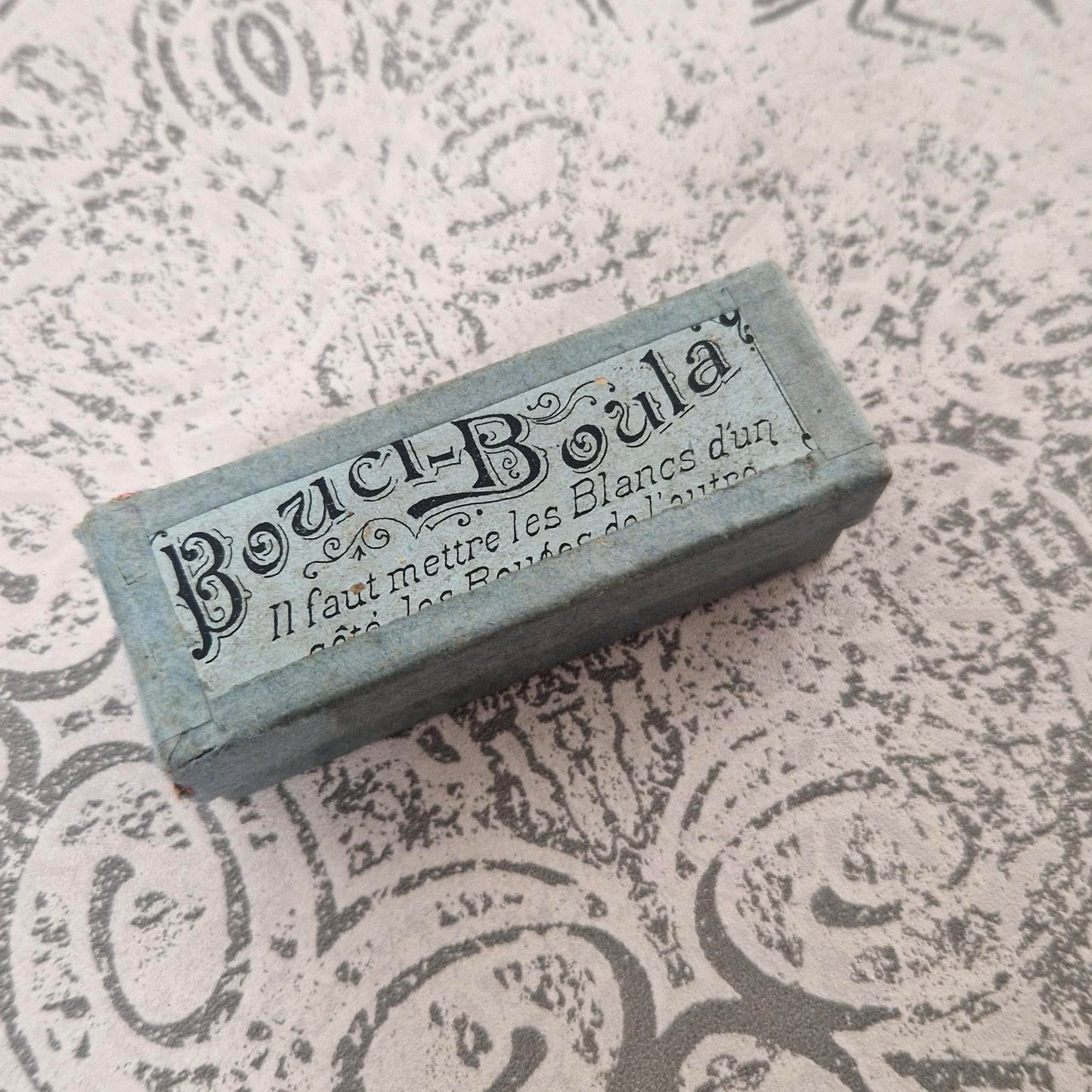 Rare jeu «Bouci-Boula » - casse-tête en verre soufflé