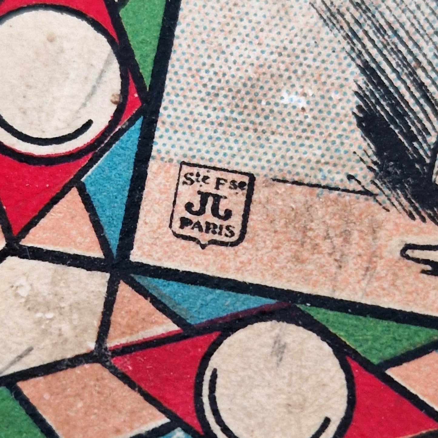 La Mariée du Mardi-Gras - jeu de cartes illustré - Vers 1900