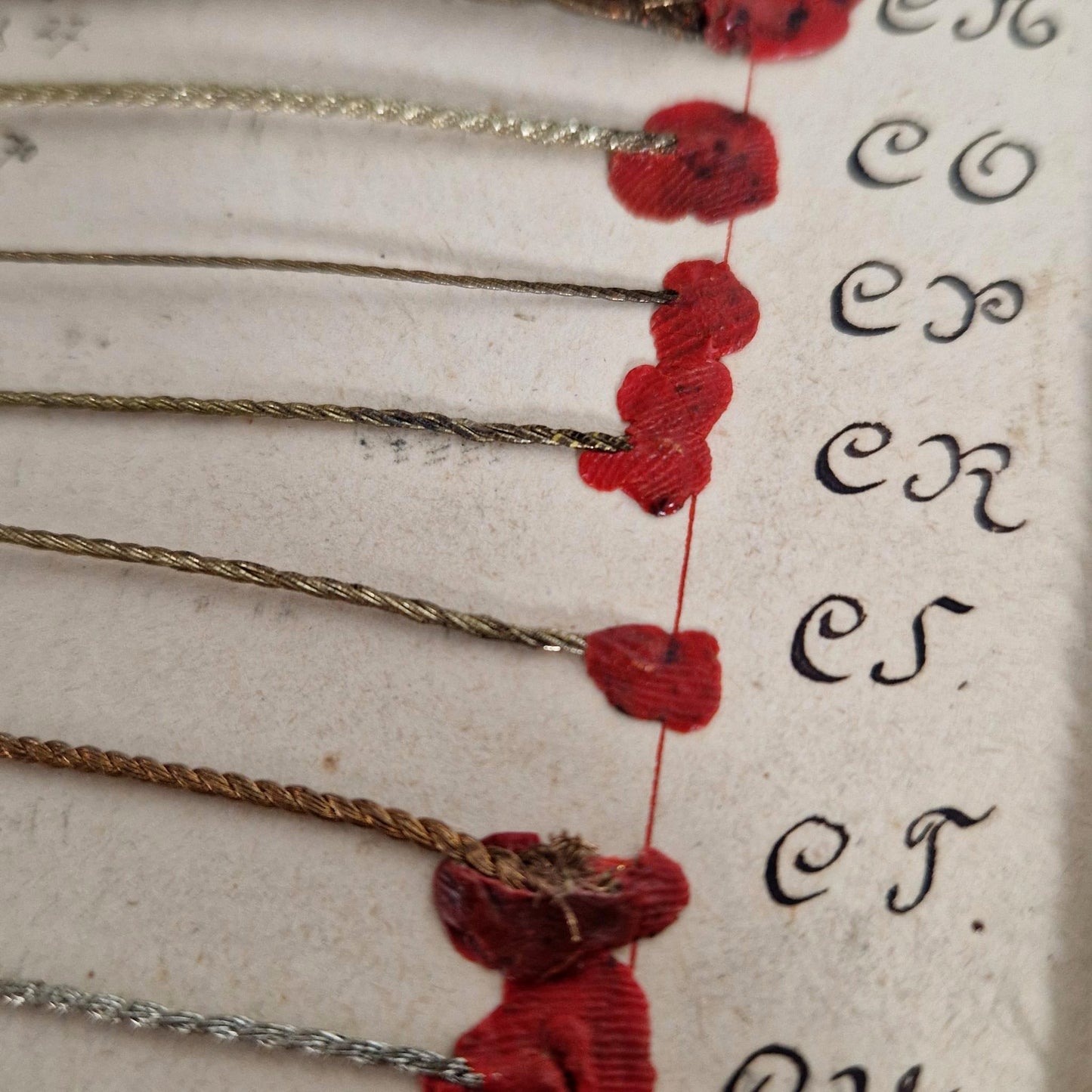 Planche double d'échantillons de Passementerie, XIXe