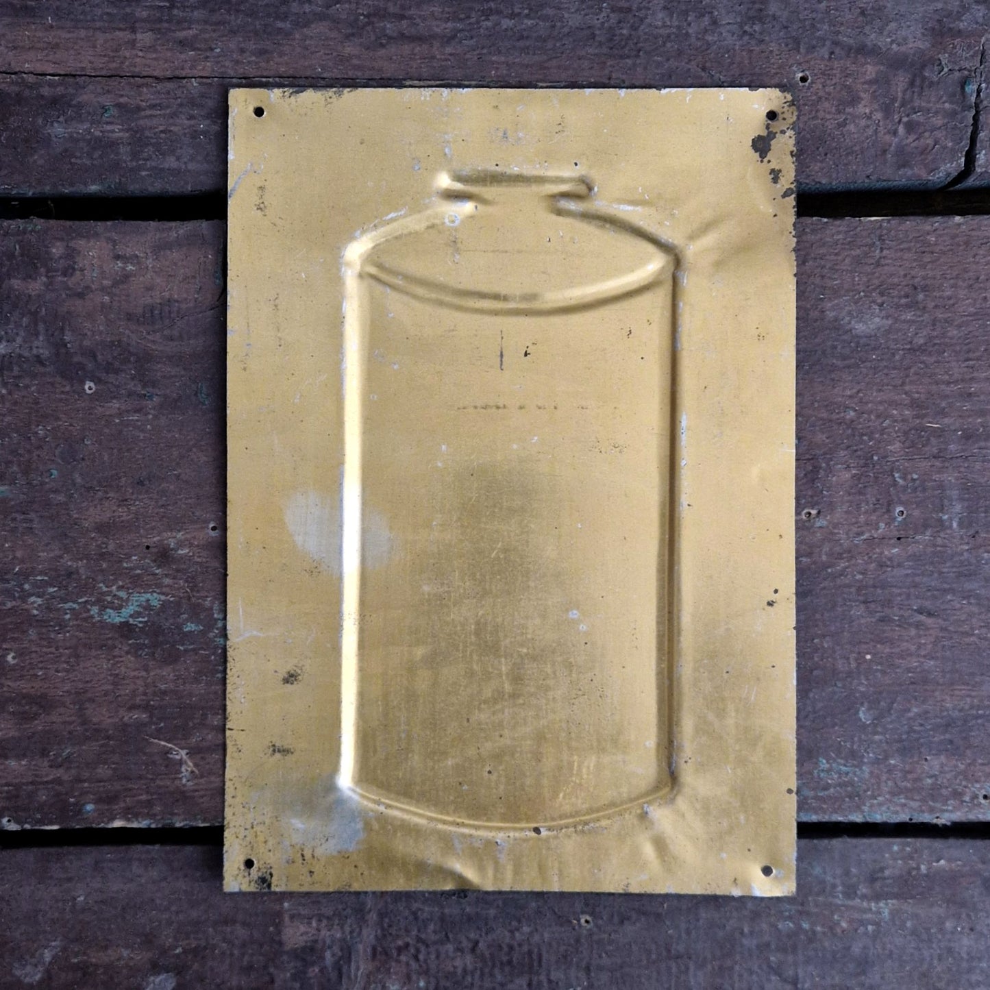 « STYX - Produits du Cygne Noir », tôle lithographiée