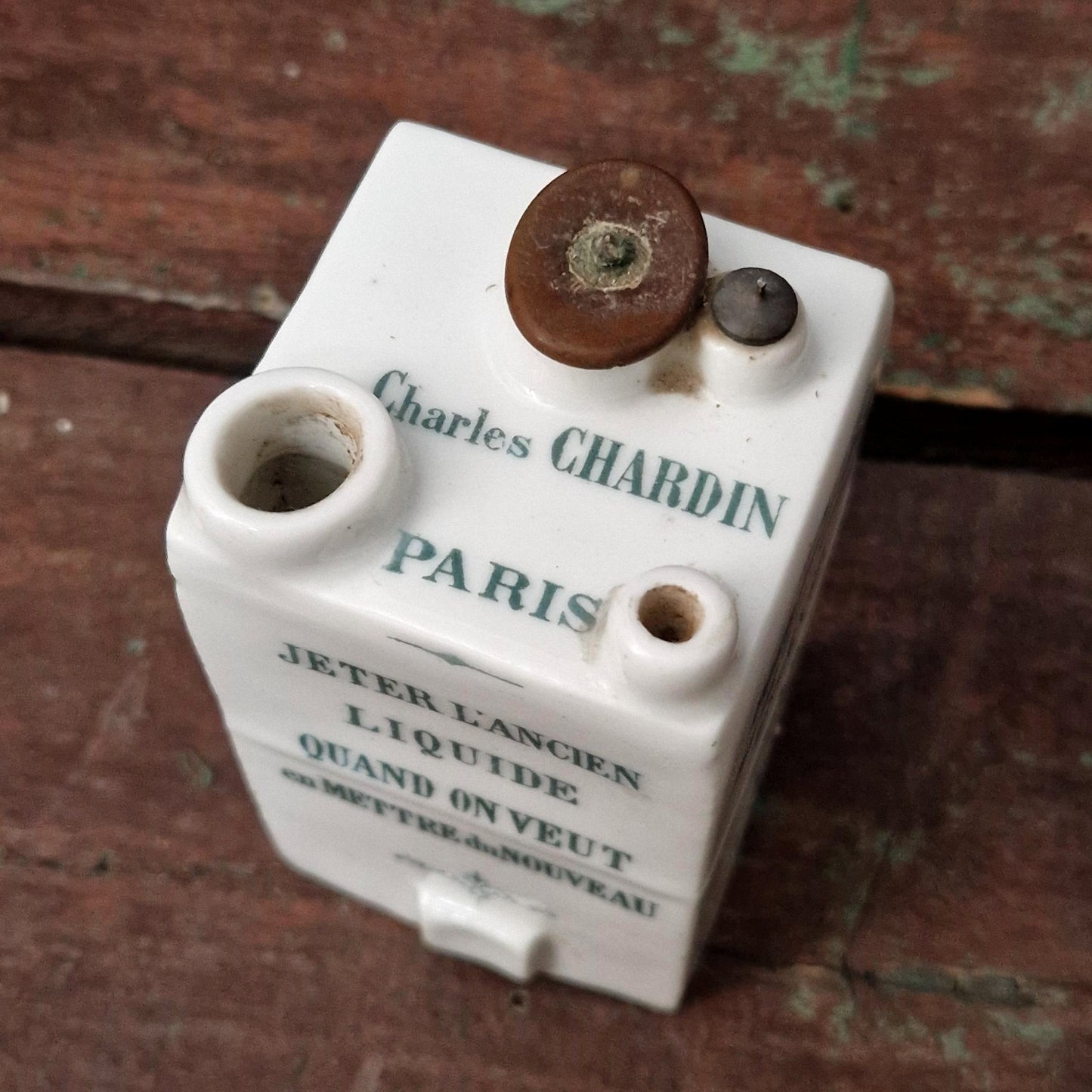 Chromate ceramic battery "Charles Chardin Paris"