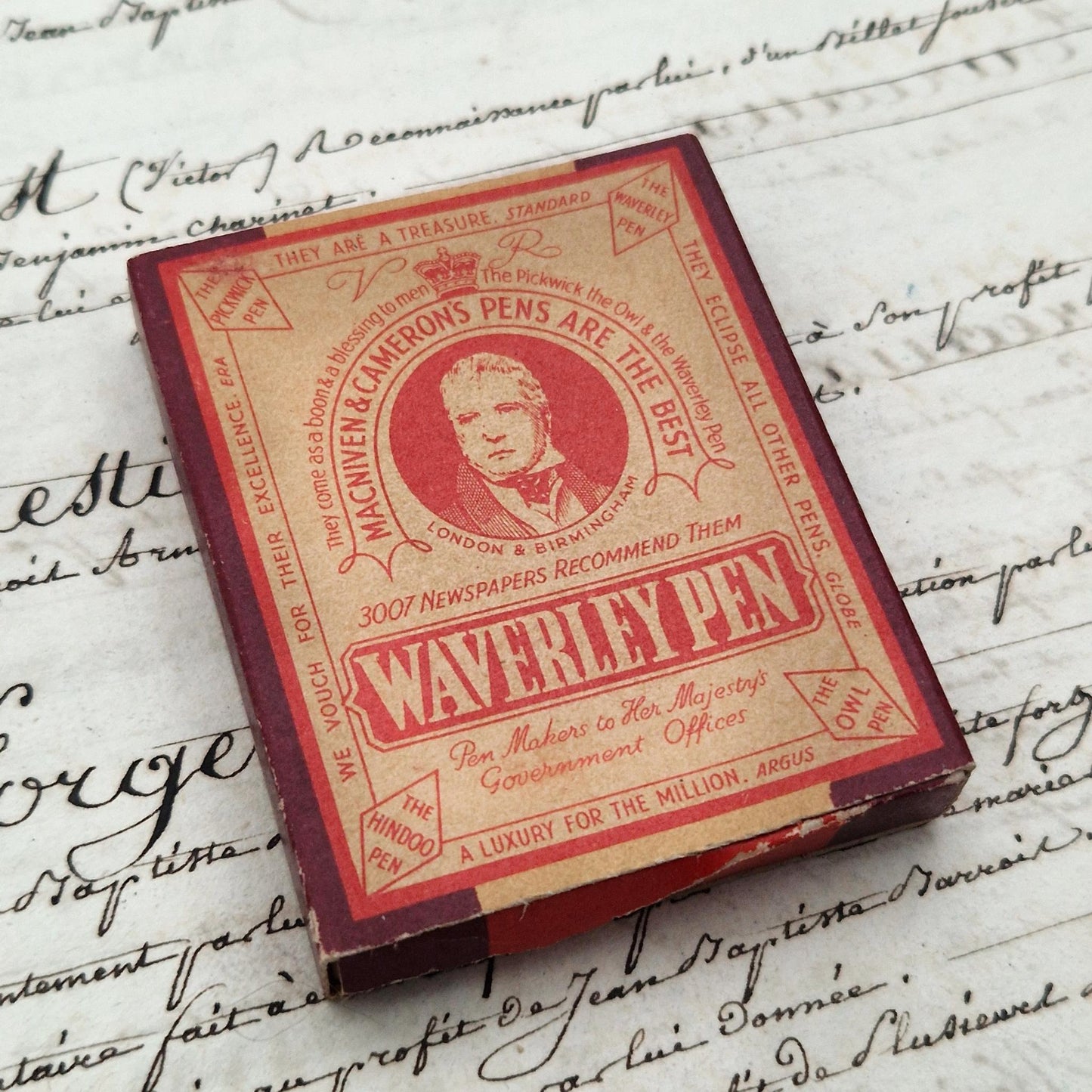 Boîte de plumes « Waverley Pen » - Macniven & Cameron