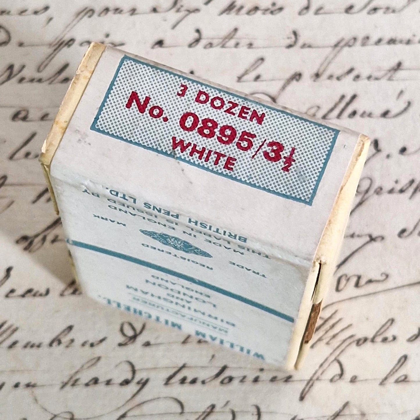 Sealed box of "William Mitchell's Rex Pens" nibs