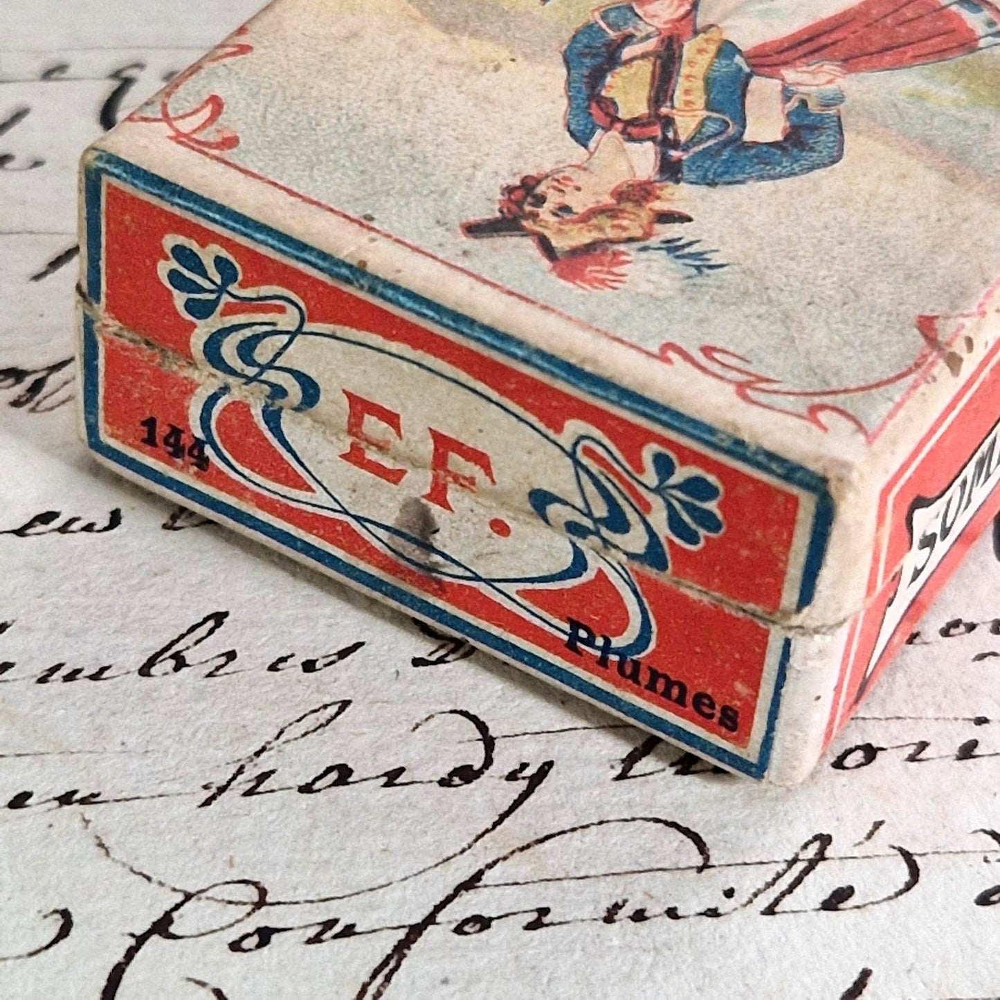 Box of pens "À la Cantinière", Sommerville & Co