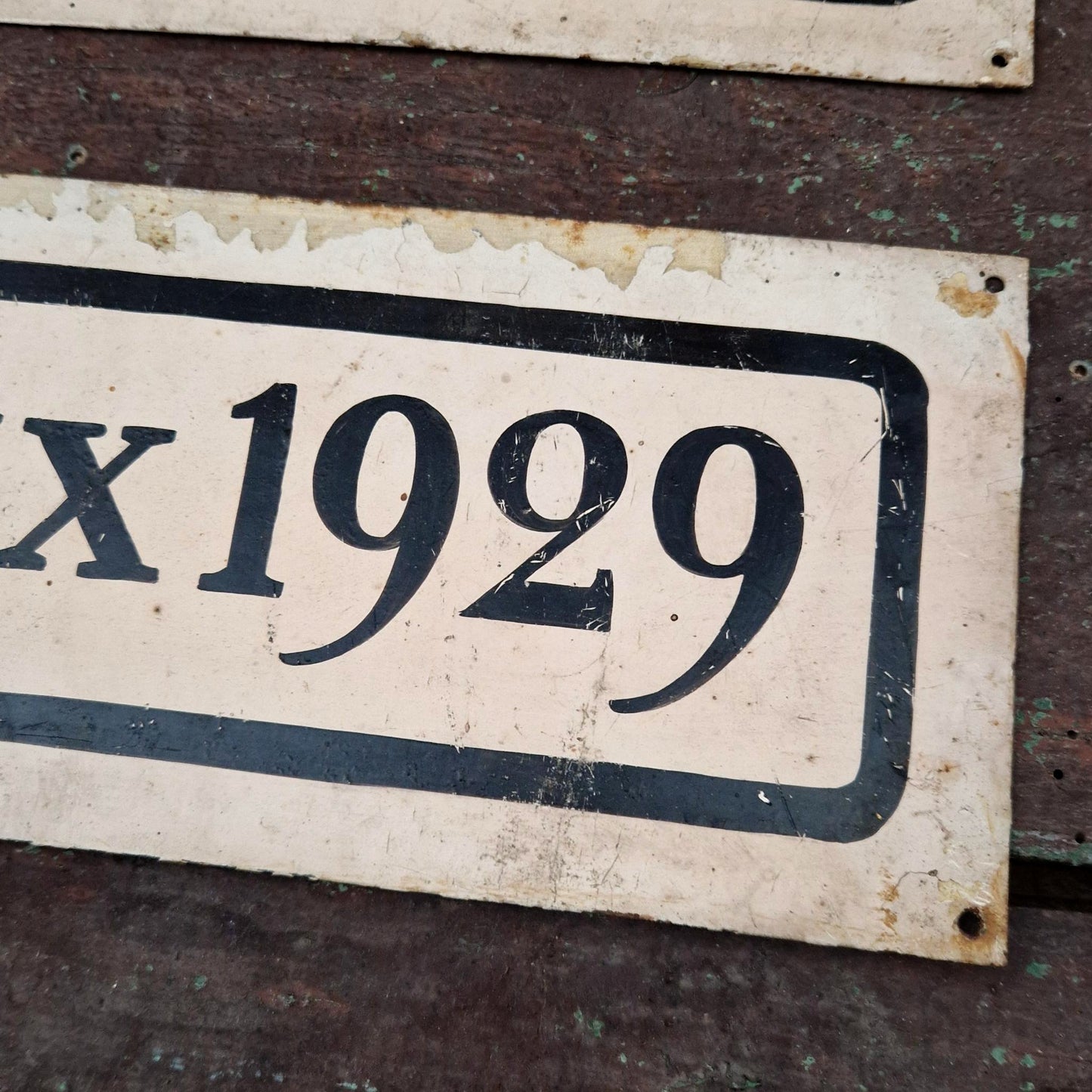 Plaque de récompense ancienne « 1er Prix 1926, 1929 »