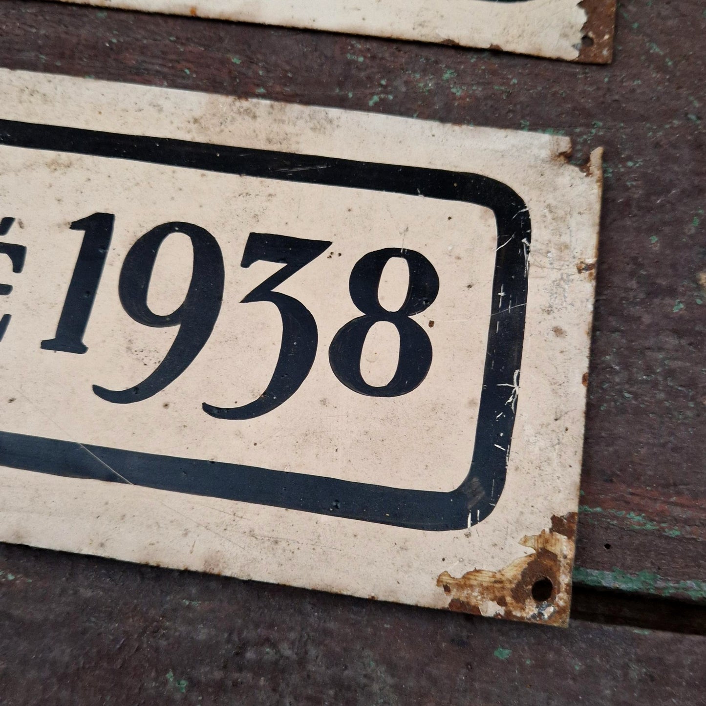 Plaque de récompense « Recommandé 1937, 1938 »