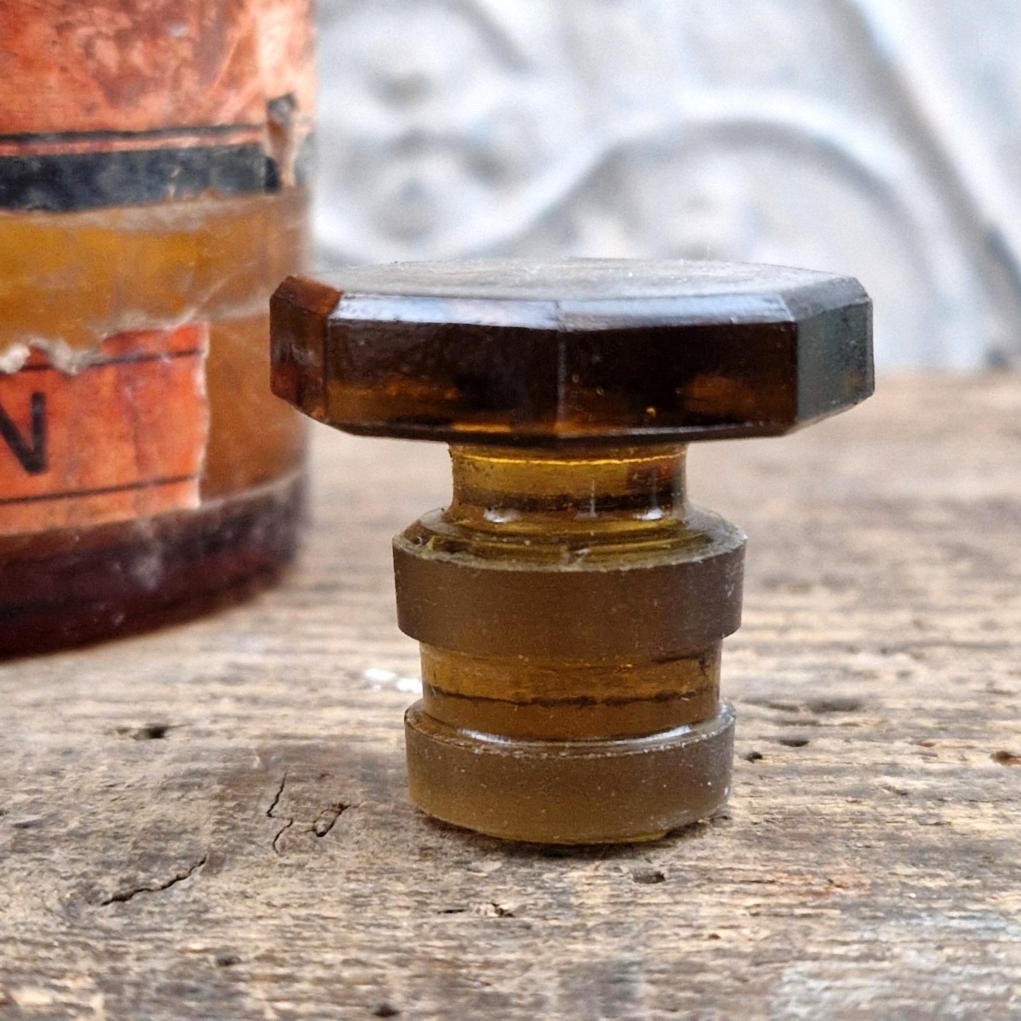 Ancien flacon d’apothicaire « Chloroform - Poison »