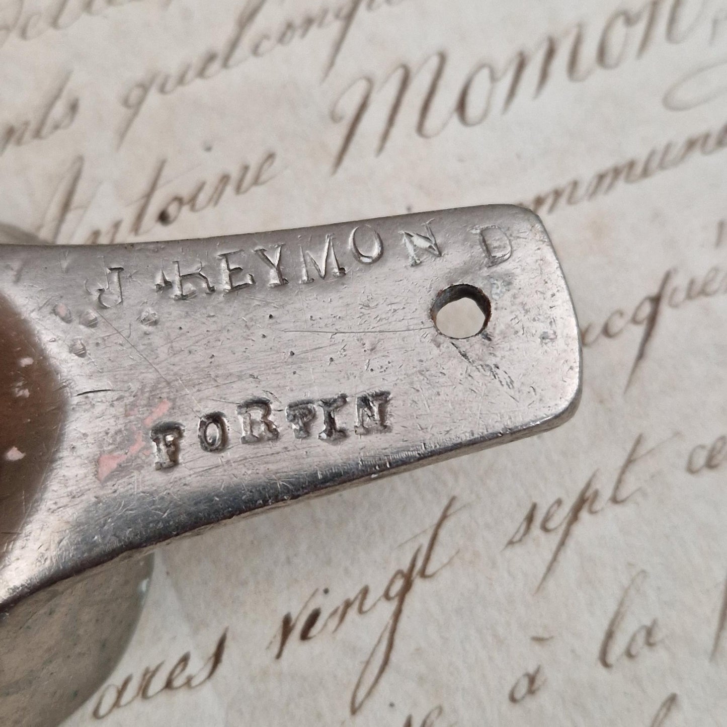 Ancien porte-empreinte dentaire « J. Reymond » - Début XXe