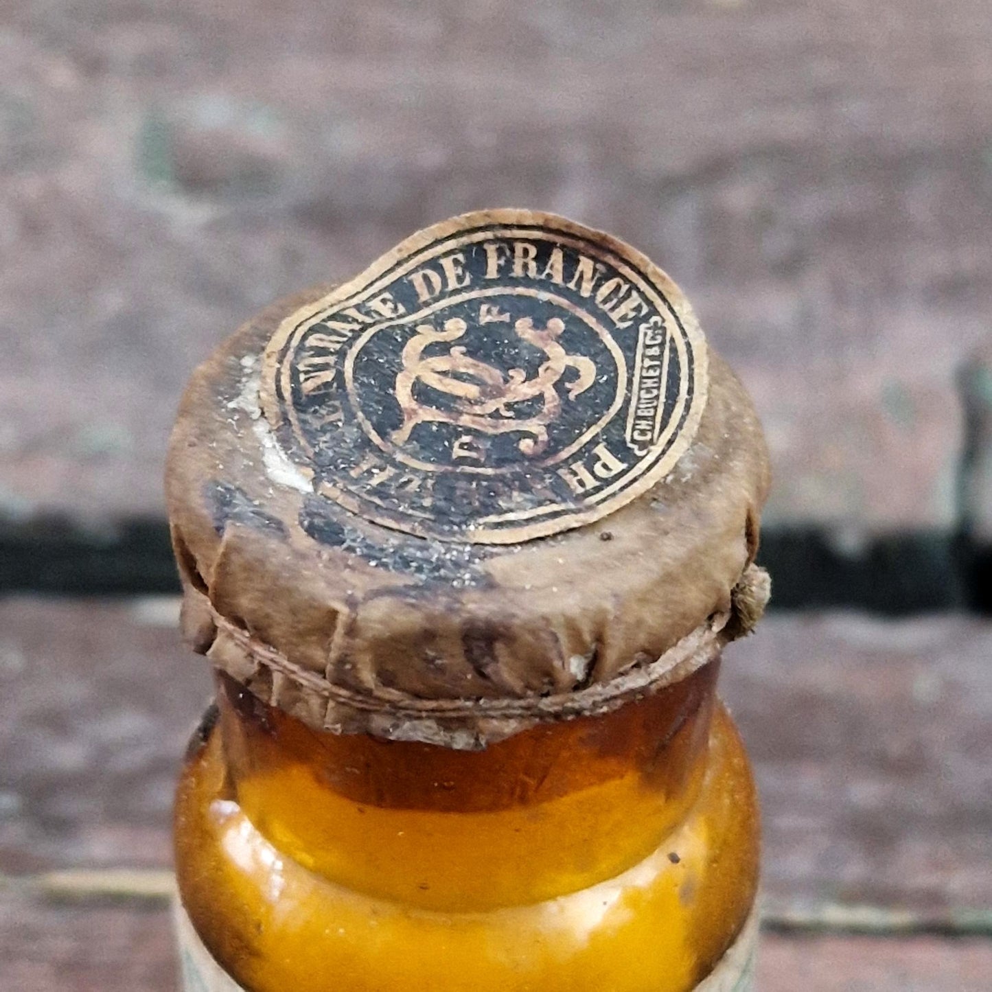 Ancien flacon de pharmacie « Iodoforme pur »