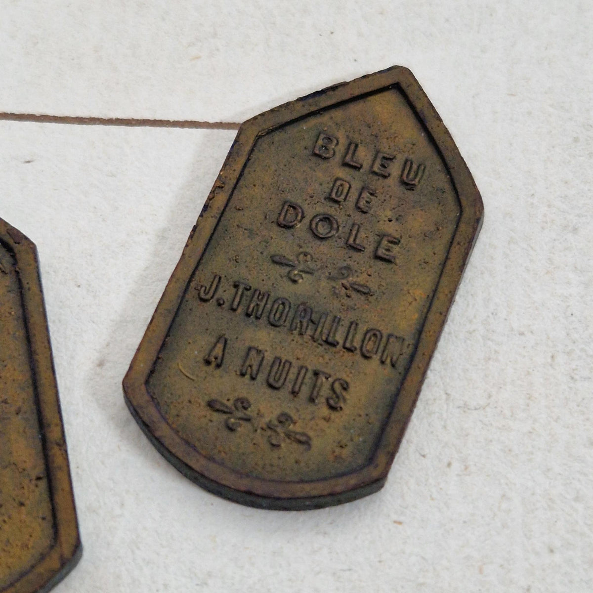 Anciennes plaquettes « Bleu de Dole - À la Liberté » - Fin XIXe