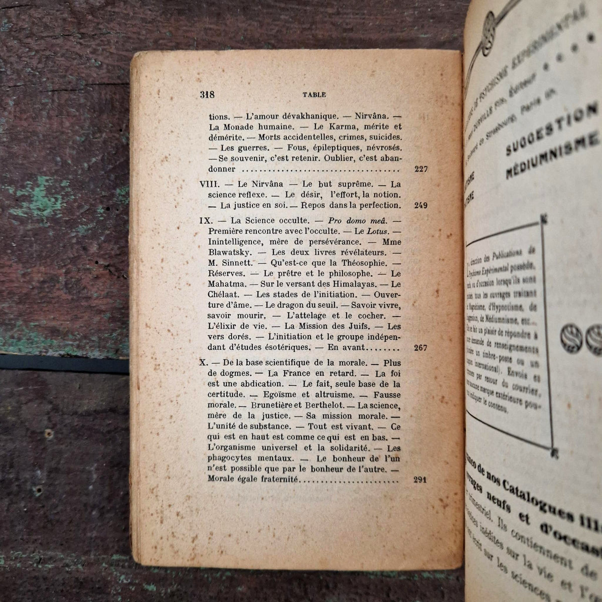 Ancien ouvrage d’occultisme « Magie pratique » - 1910