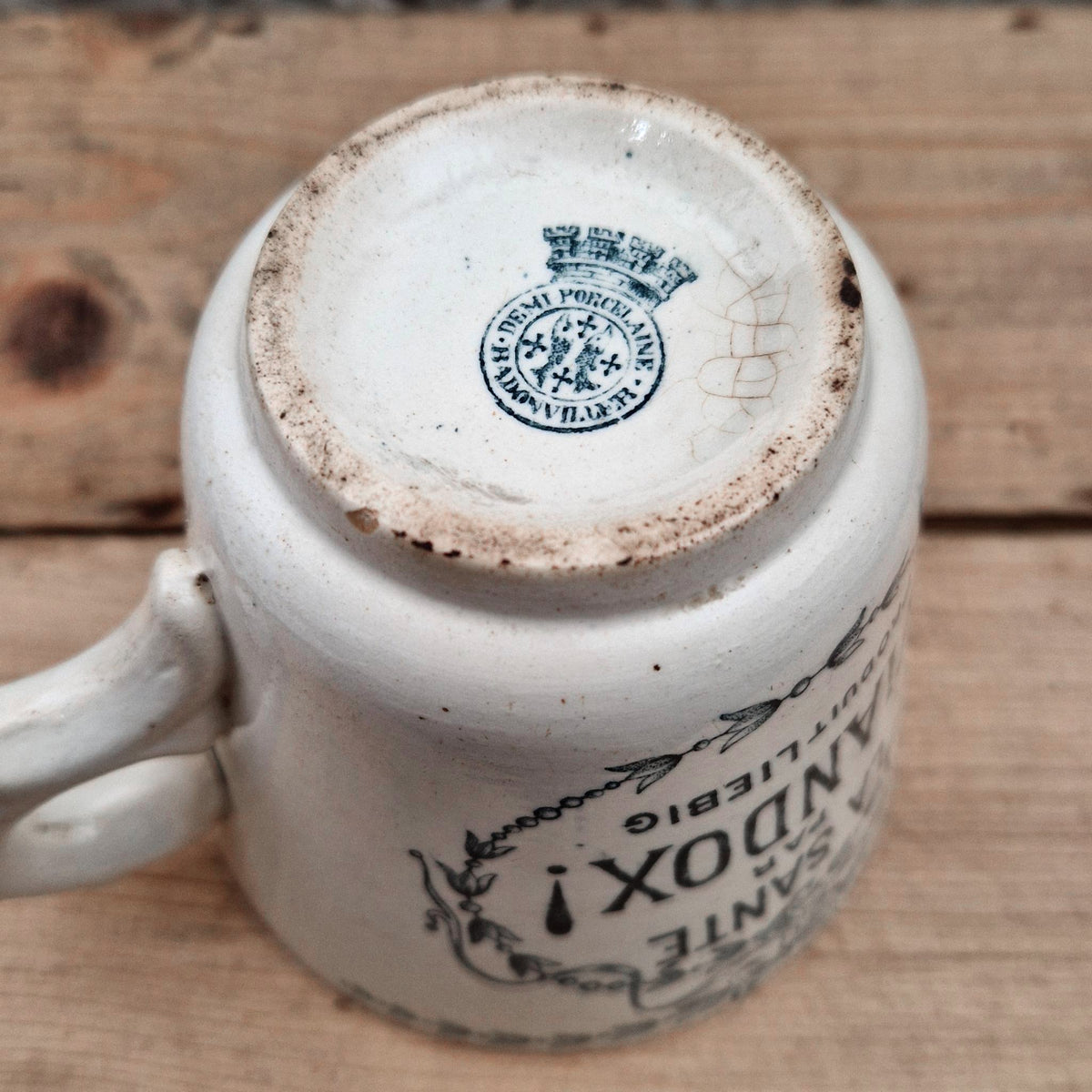 Rare Tasse « La Santé par Viandox », Badonviller