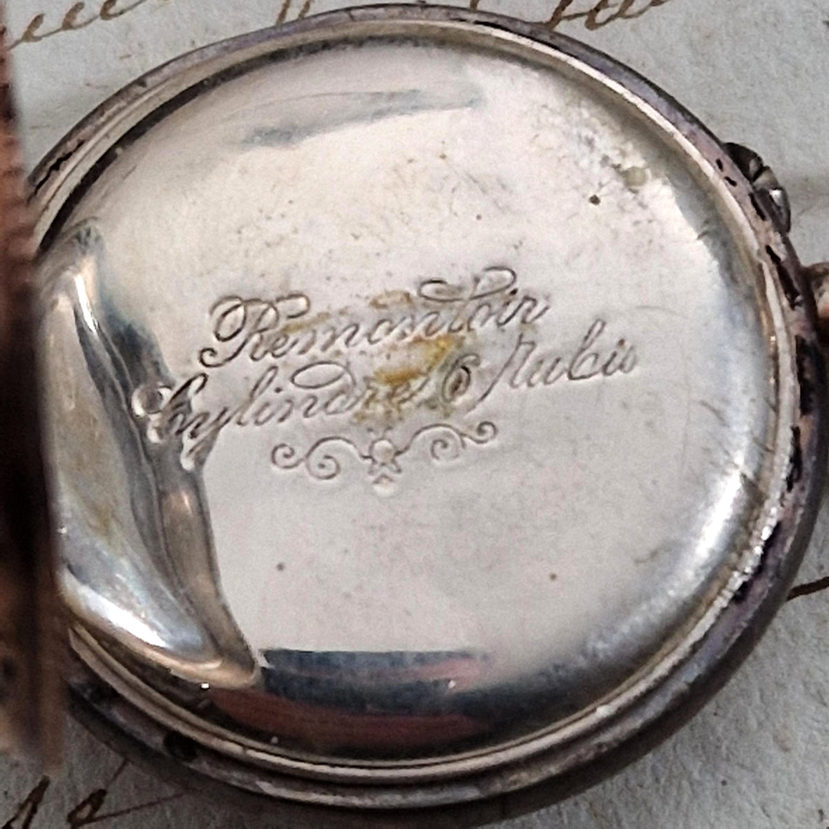 Ancienne montre de col fonctionnelle - Début XXe siècle