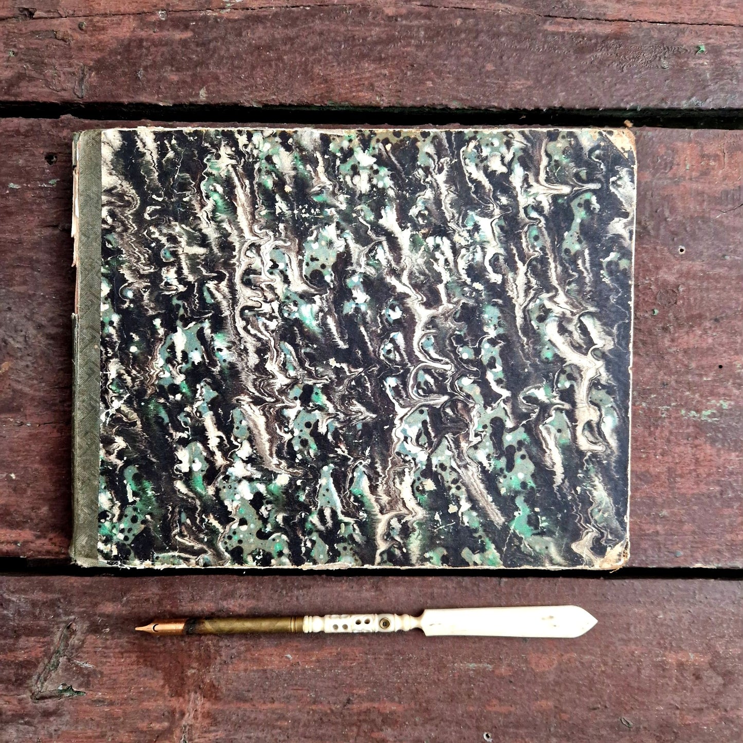 Antique Ornamental Collection notebook 19th Century