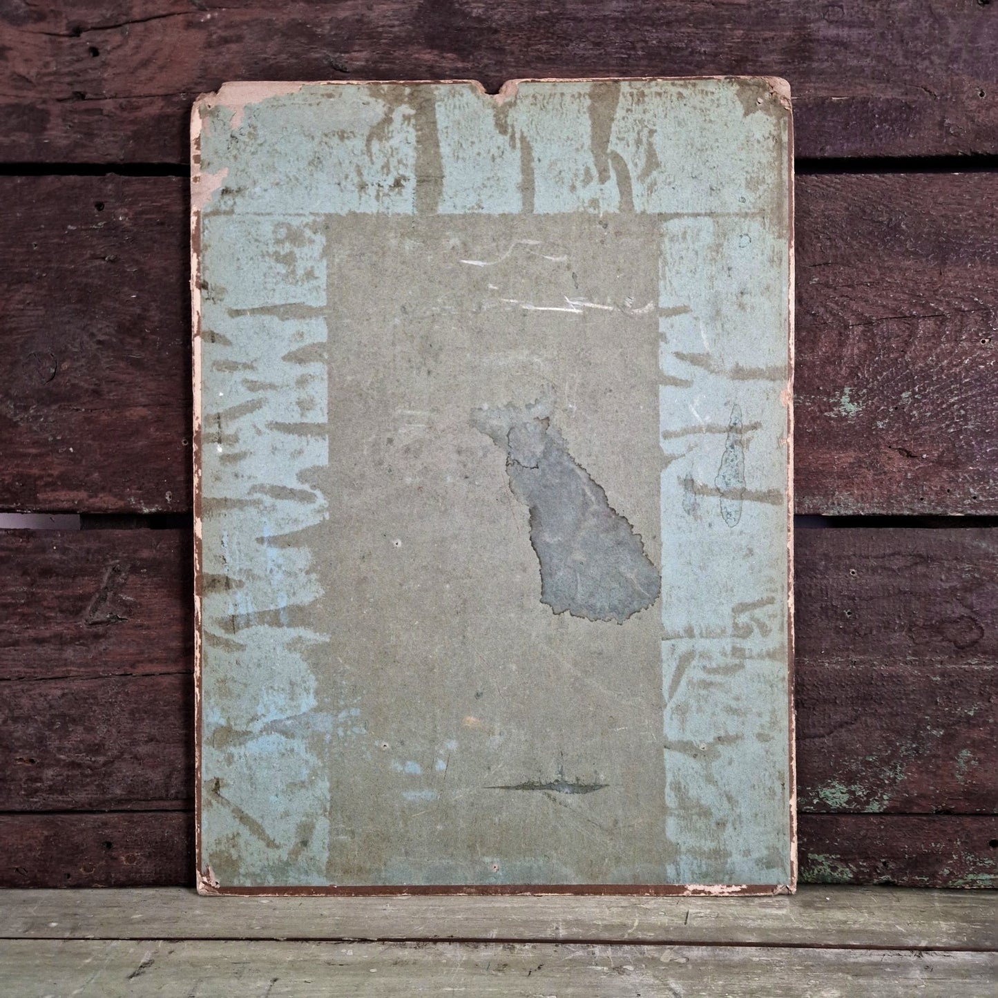 antique cardboard polish sign gauloises