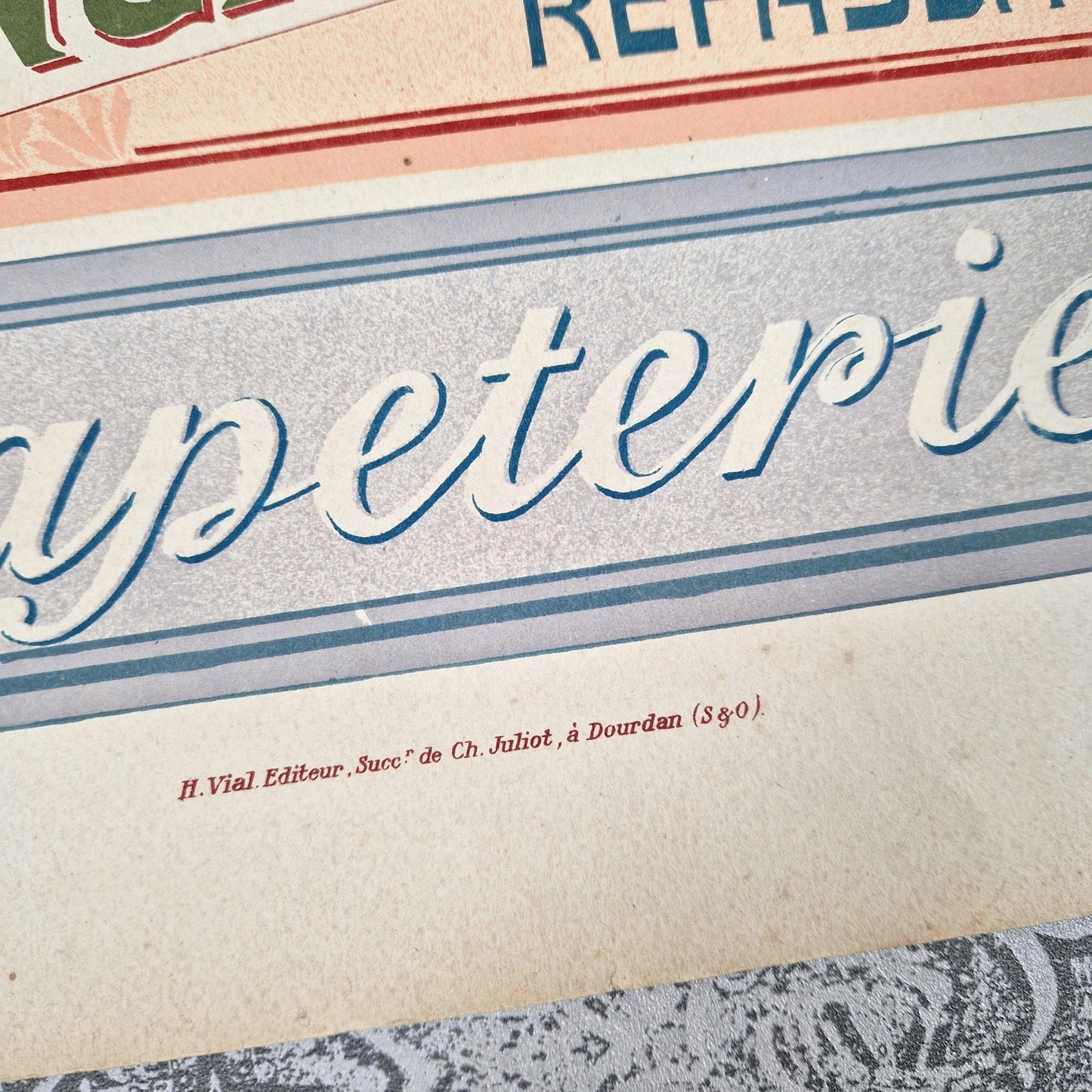 antique shop signs typography 1900 morocq