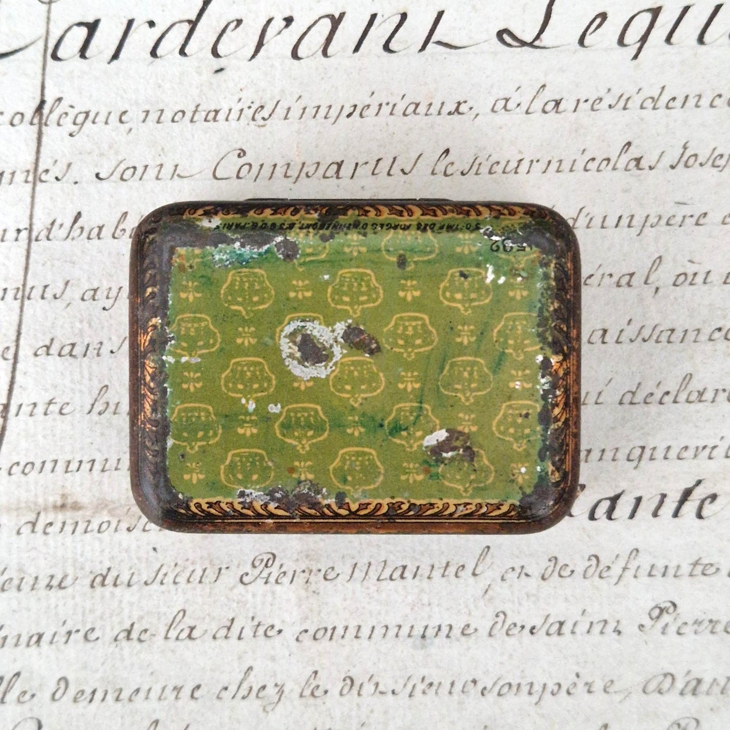Rare boite « Tablette Regina - Gellé Frères », Vers 1900
