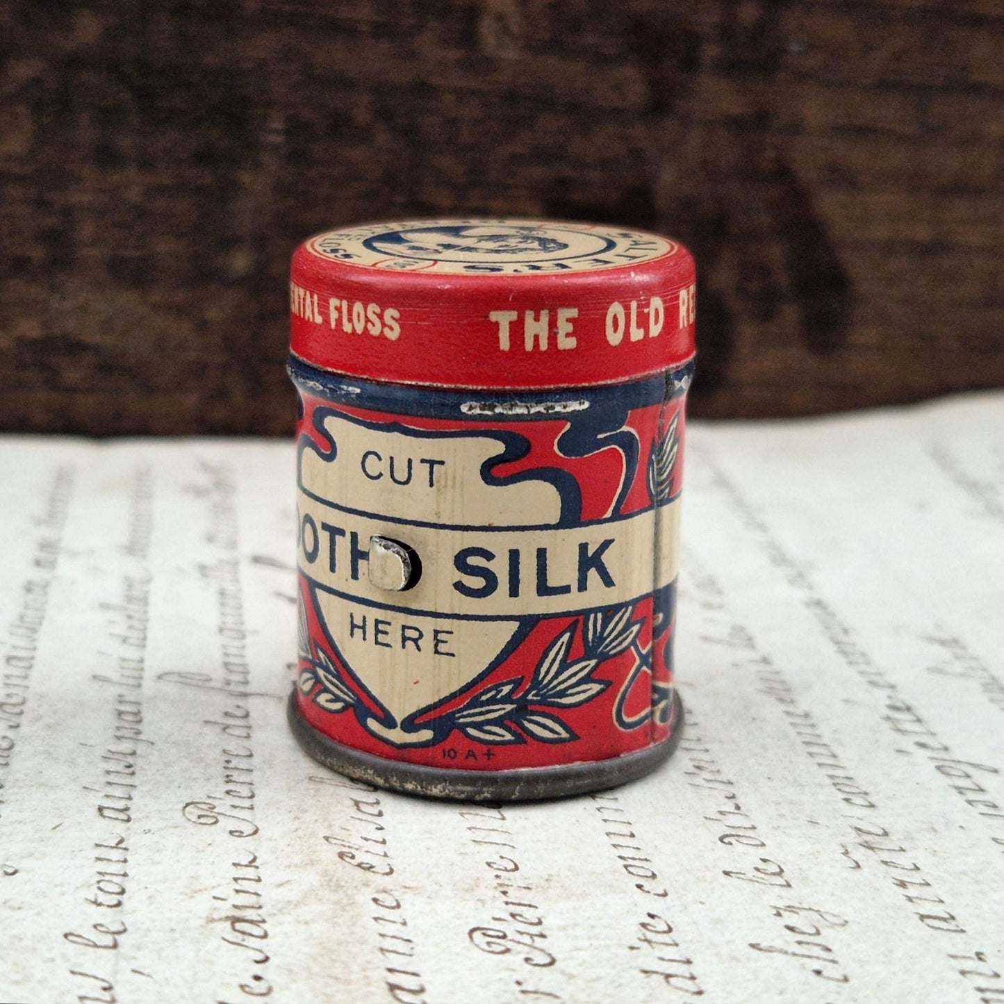 Mini boîte fil dentaire « Salter’s Dental Floss » - USA, Vers 1910