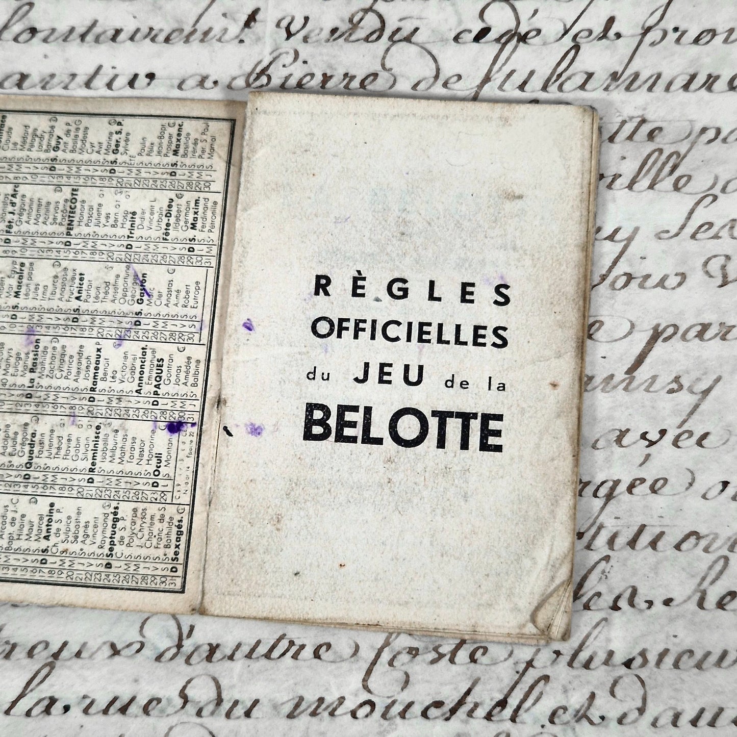 calendrier publicitaire dubonnet