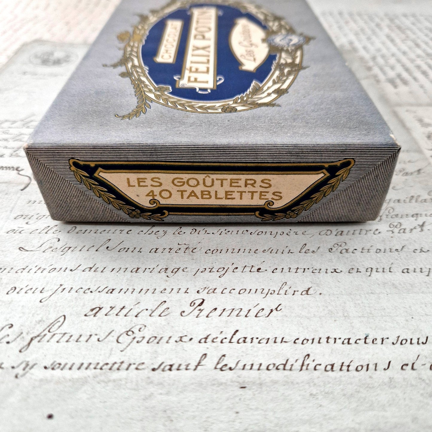 chocolat ancien felix potin paris