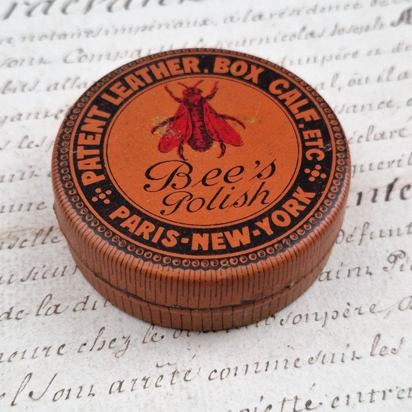 Petite boîte « Bee’s Polish – Paris–New York », Vers 1920