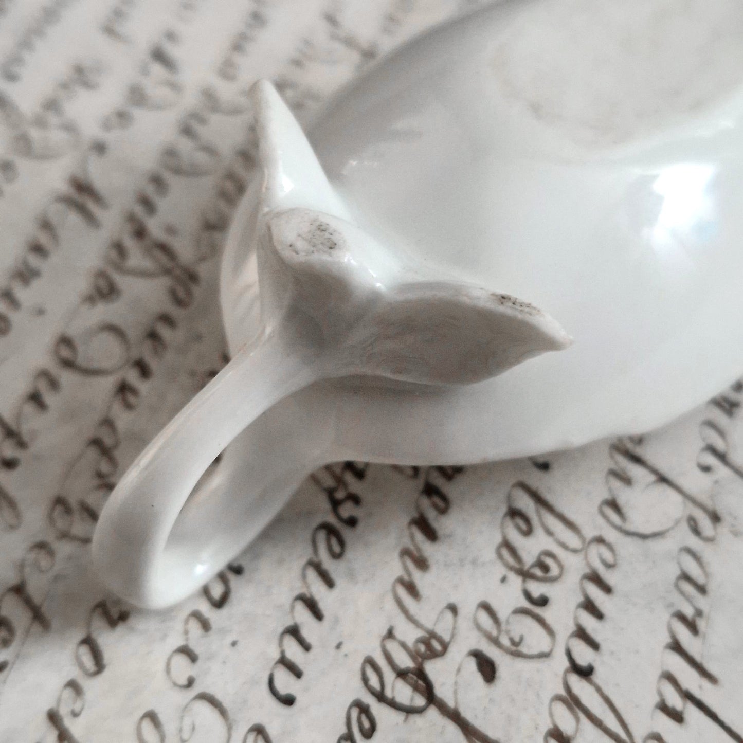 Advertising sick spoon "A l'Olivier Paris", Circa 1900