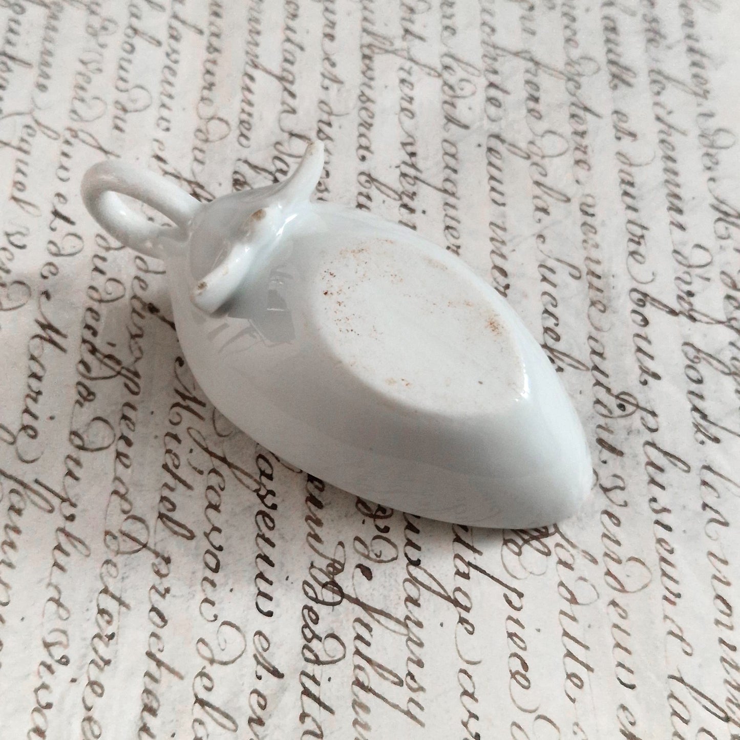 Advertising potion spoon "A l'Olivier, Paris", Circa 1900