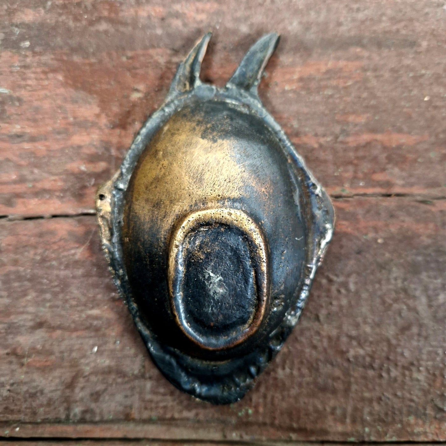 fantasy devil cast bronze ashtray