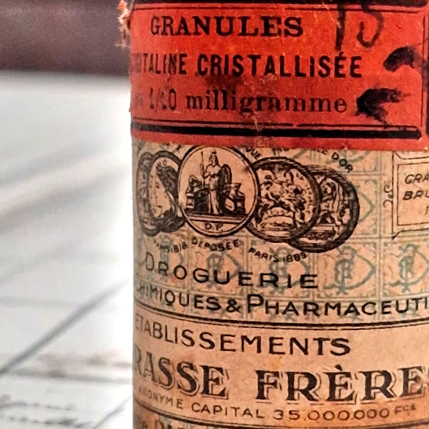 flacon toxicologique darrasse paris