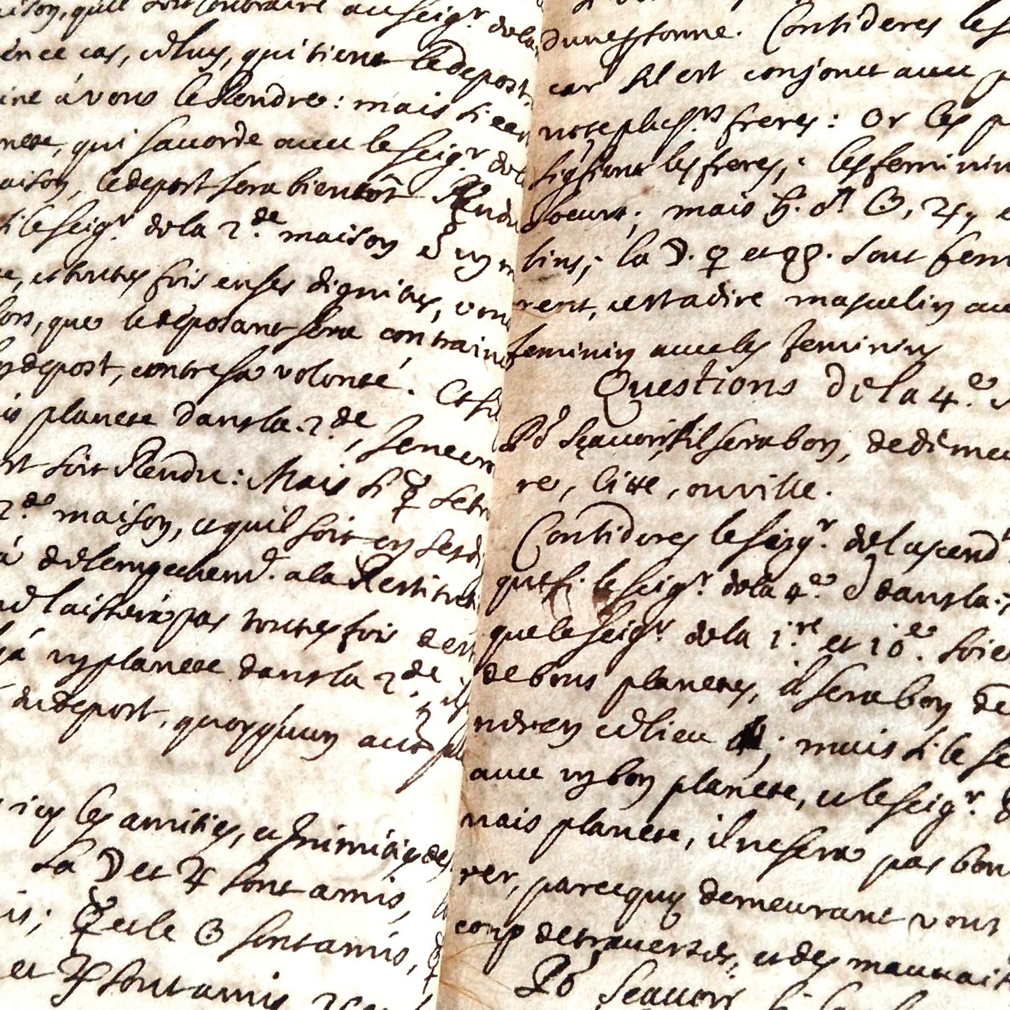 geomancie astronomique manuscrit ancien