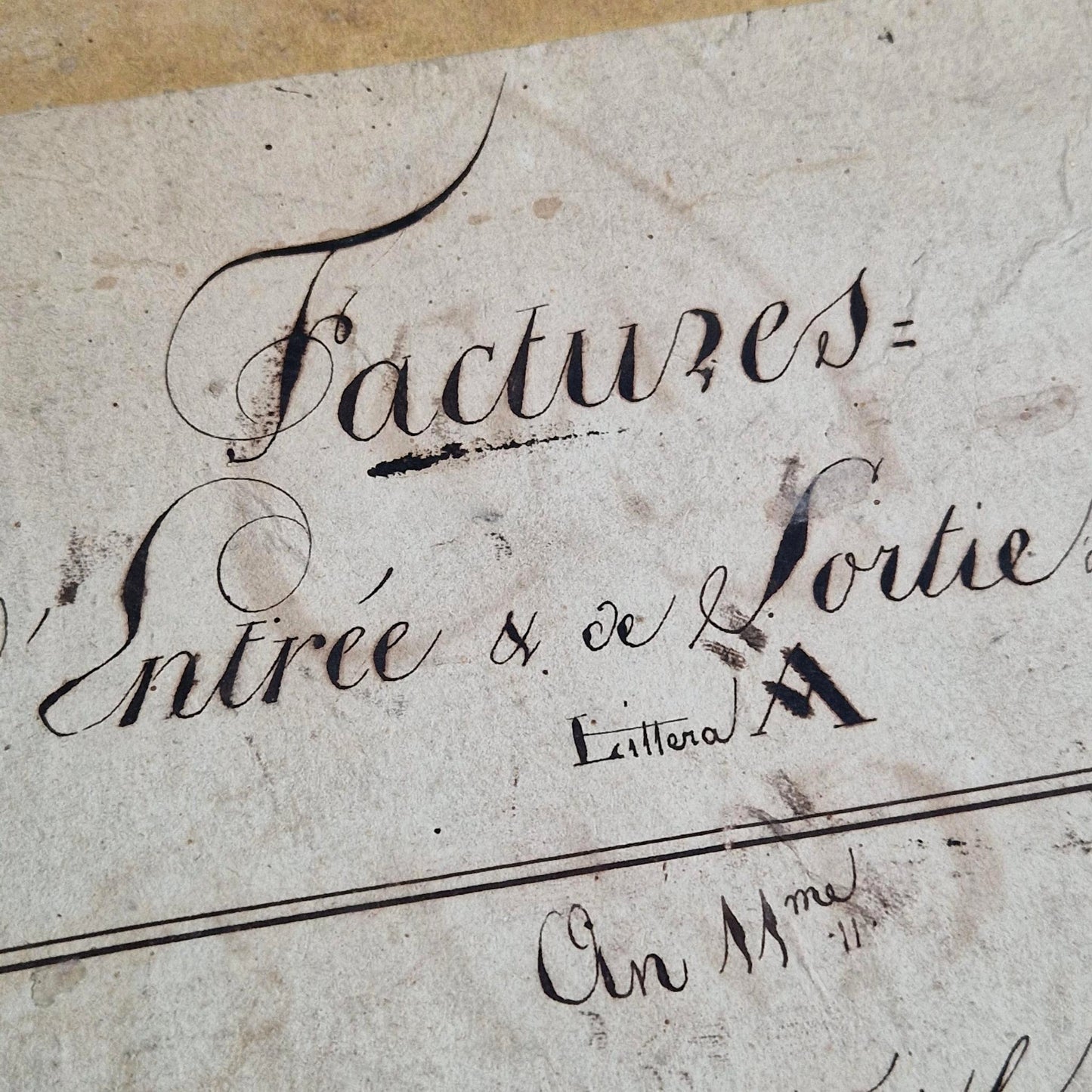 grand registre de negoce