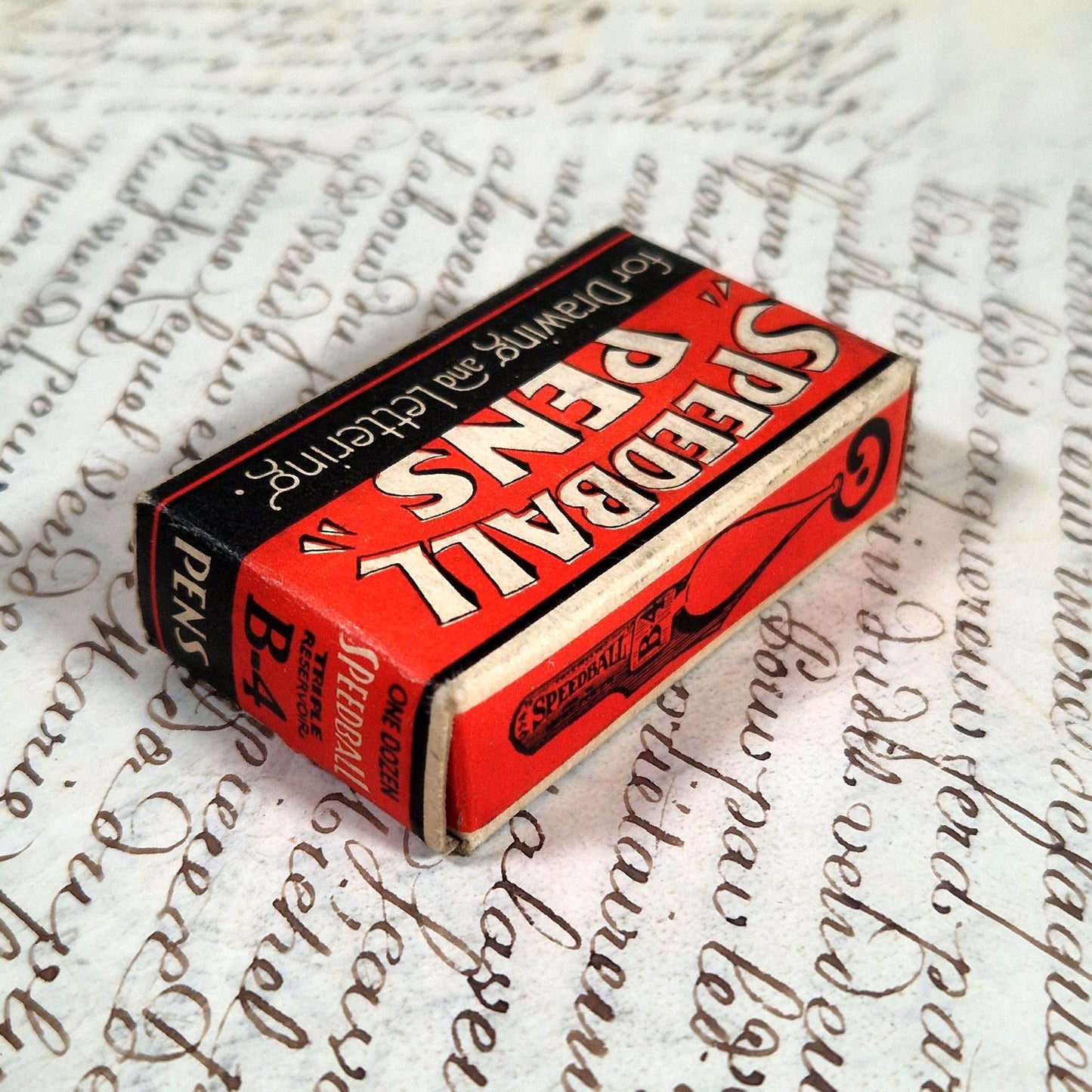 hunt pen co speedball collectible box