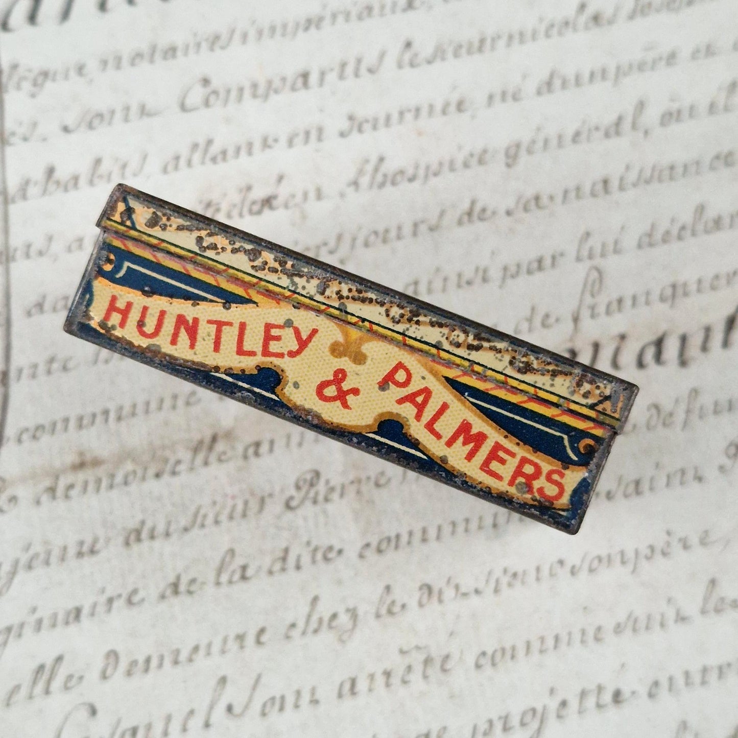 Rare box "Huntley & Palmers - Universal Exhibition 1900"