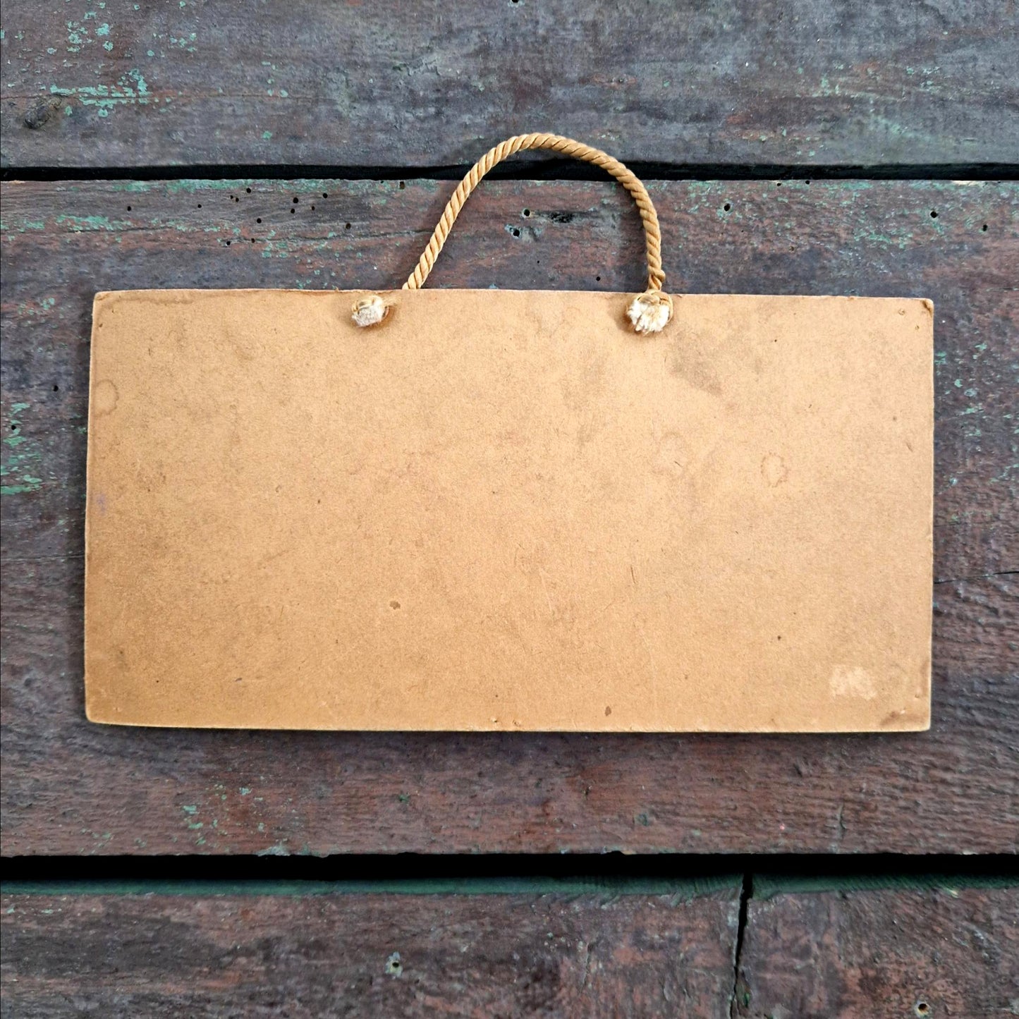 pancarte deco brocante vintage celluloid